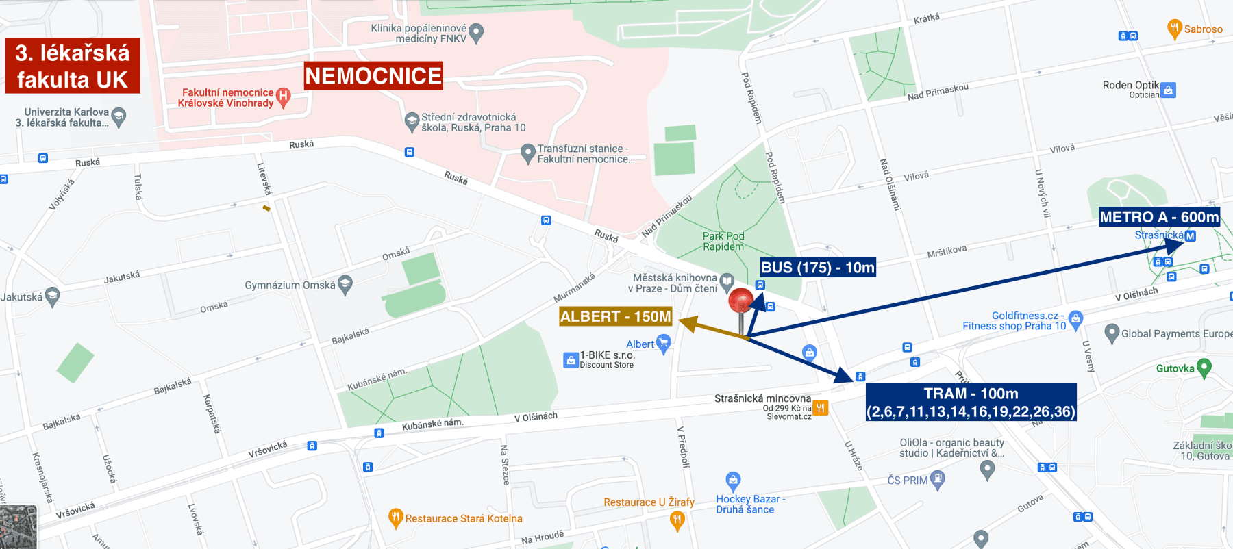 Prenájom bytu 2-izbový 61 m², Ruská, Praha, Praha Prenájom bytu 2-izbový 61 m², Ruská, Praha, Praha