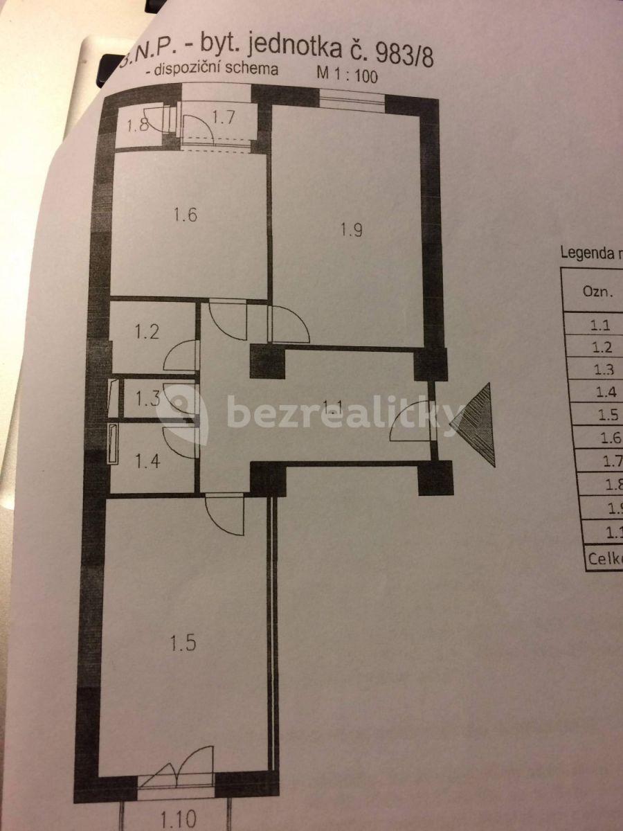 Prenájom bytu 2-izbový 68 m², Lounských, Praha, Praha