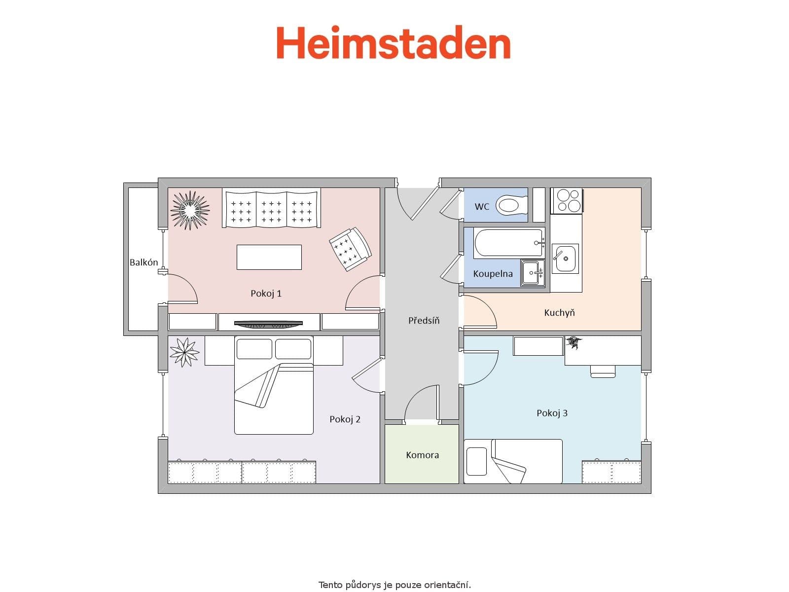 Prenájom bytu 3-izbový 78 m², Bruzovská, Frýdek-Místek, Moravskoslezský kraj Prenájom bytu 3-izbový 78 m², Bruzovská, Frýdek-Místek, Moravskoslezský kraj