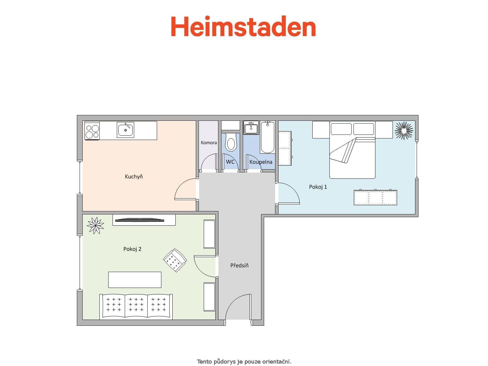 Prenájom bytu 2-izbový 54 m², Cihelní, Karviná, Moravskoslezský kraj Prenájom bytu 2-izbový 54 m², Cihelní, Karviná, Moravskoslezský kraj