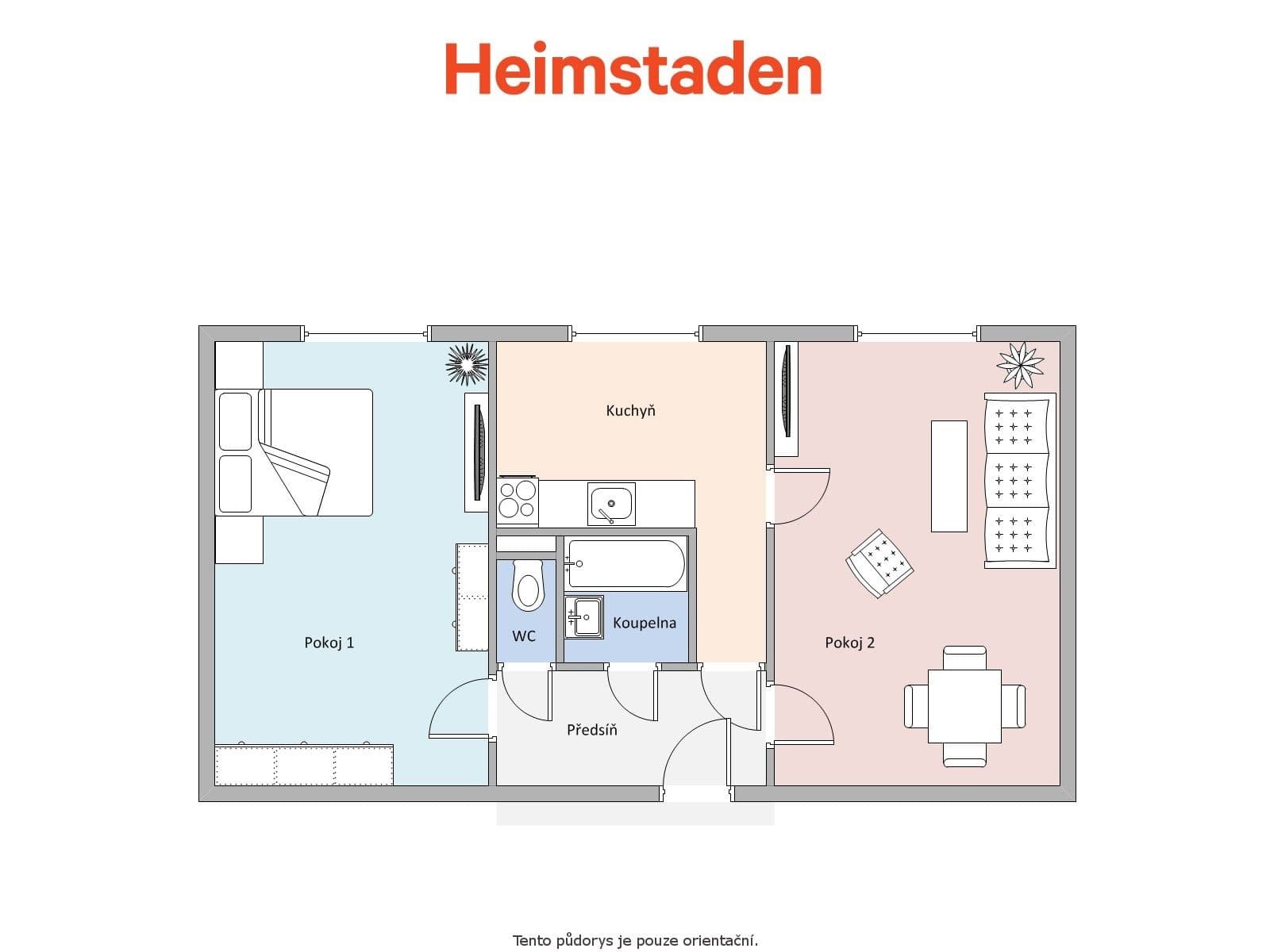 Prenájom bytu 2-izbový 48 m², Slezská, Orlová, Moravskoslezský kraj Prenájom bytu 2-izbový 48 m², Slezská, Orlová, Moravskoslezský kraj