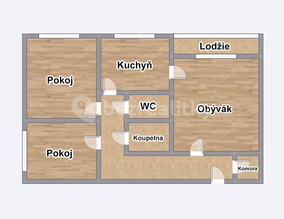 Predaj bytu 3-izbový 68 m², Jaromíra Matuška, Ostrava, Moravskoslezský kraj