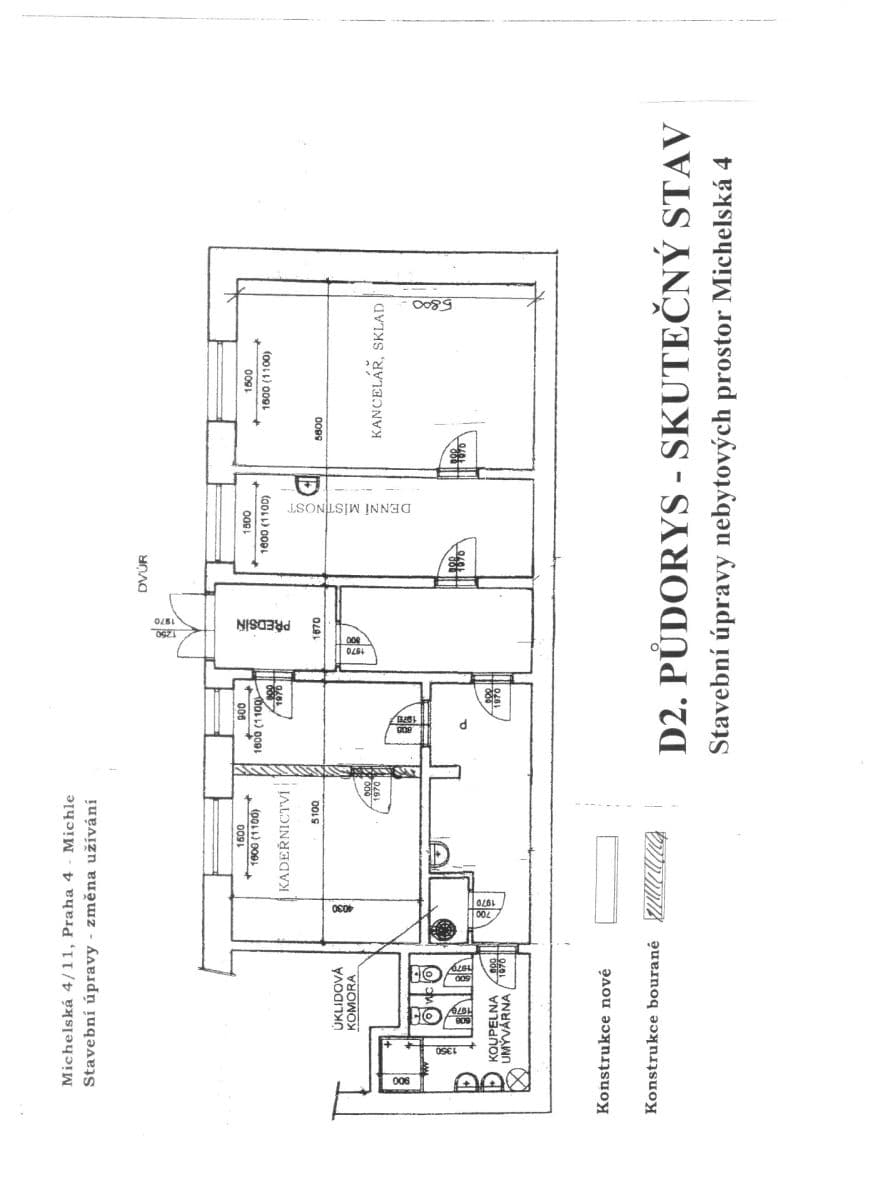 Prenájom nebytového priestoru 82 m², Michelská, Praha, Praha Prenájom nebytového priestoru 82 m², Michelská, Praha, Praha