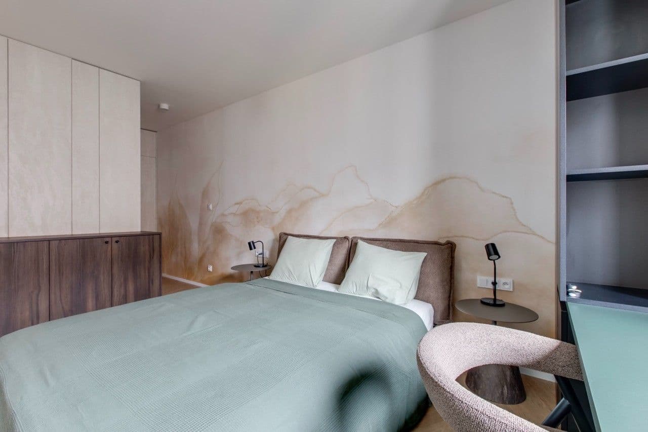 Prenájom bytu 2-izbový 43 m², Husitská, Praha, Praha Prenájom bytu 2-izbový 43 m², Husitská, Praha, Praha