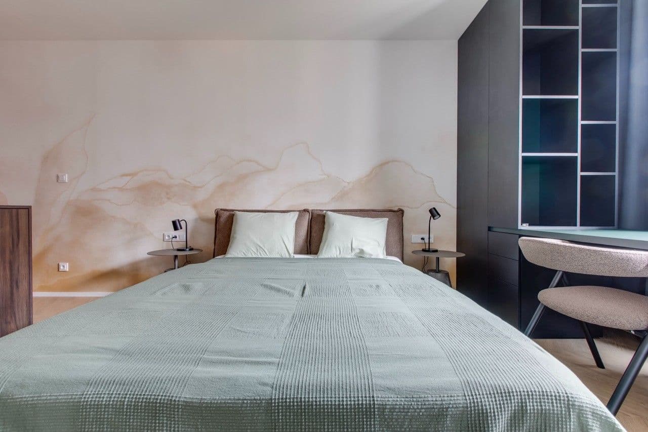 Prenájom bytu 2-izbový 43 m², Husitská, Praha, Praha Prenájom bytu 2-izbový 43 m², Husitská, Praha, Praha