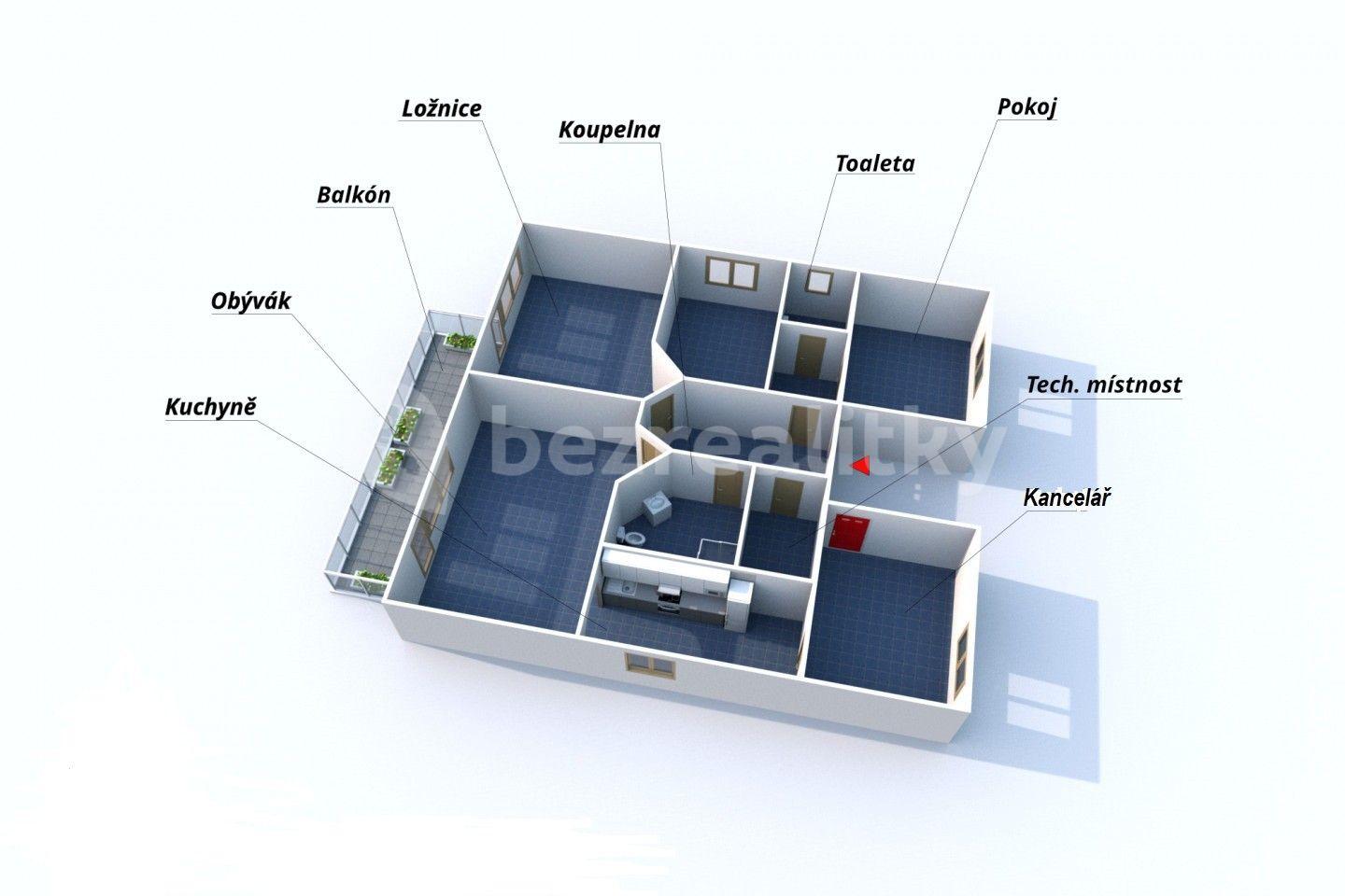 Predaj bytu 4-izbový 107 m², Palackého, Mariánské Lázně, Karlovarský kraj
