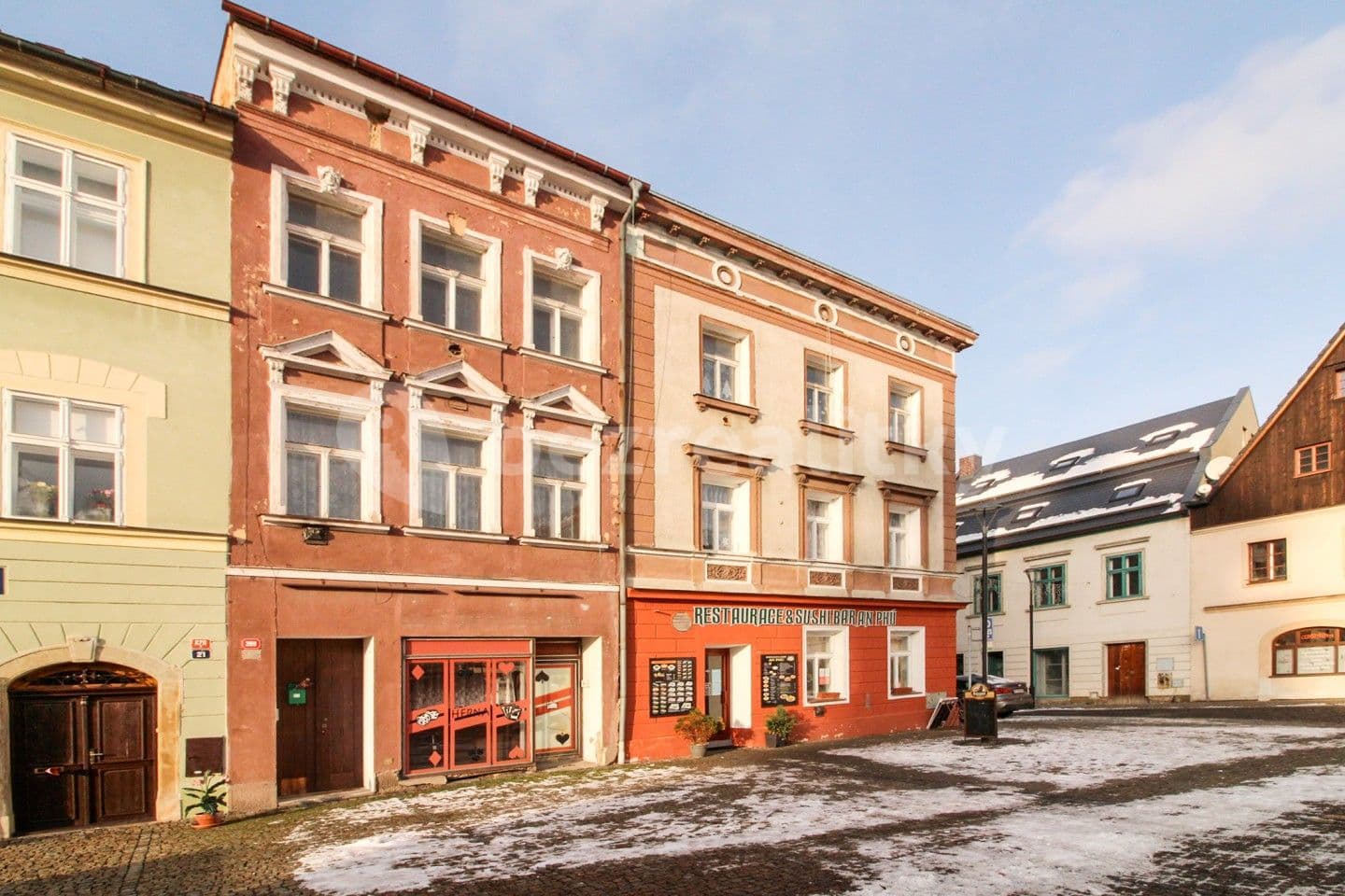 Predaj domu 70 m², pozemek 169 m², Náměstí Míru, Česká Kamenice, Ústecký kraj