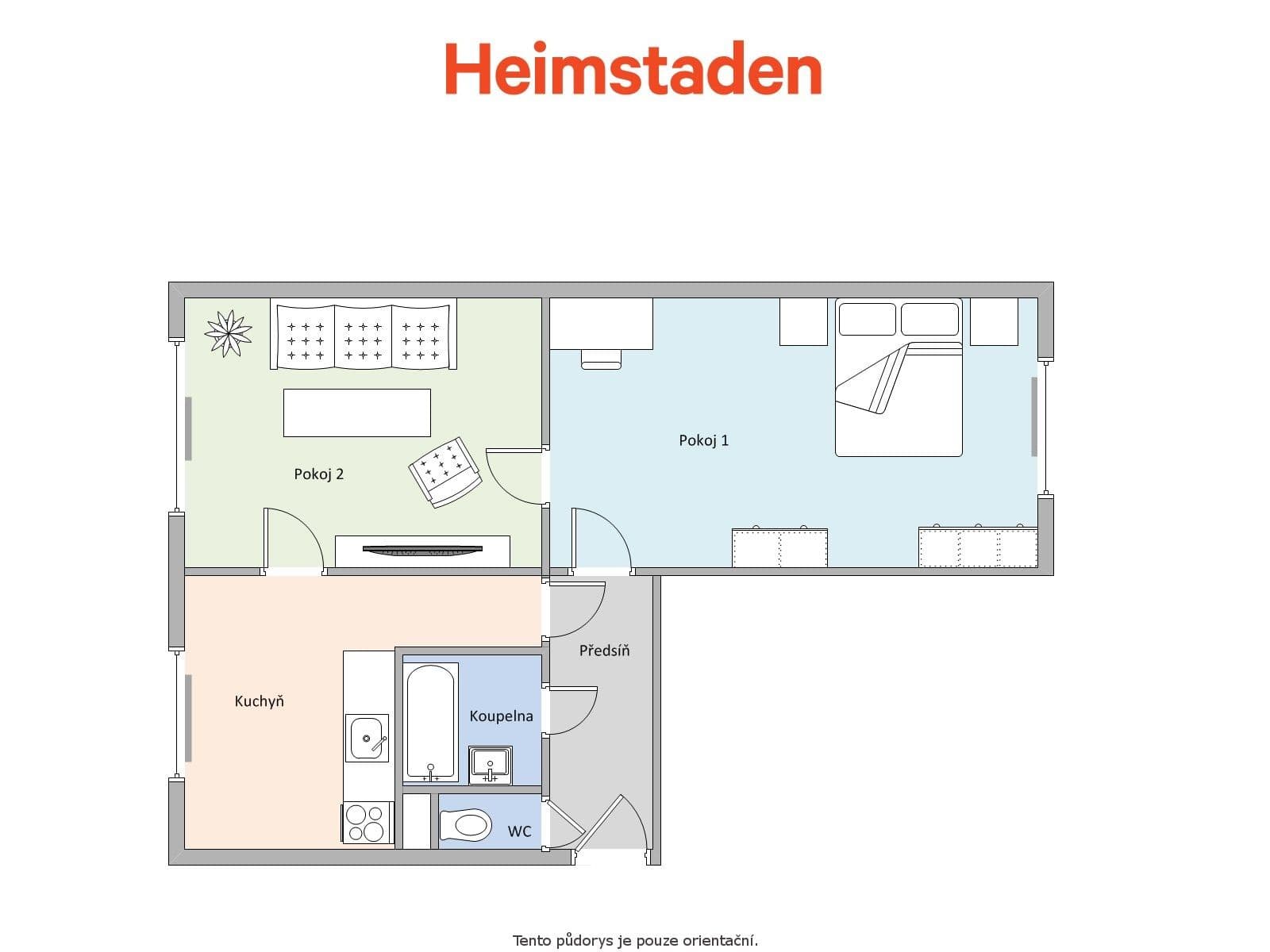 Prenájom bytu 2-izbový 50 m², Národní třída, Havířov, Moravskoslezský kraj Prenájom bytu 2-izbový 50 m², Národní třída, Havířov, Moravskoslezský kraj