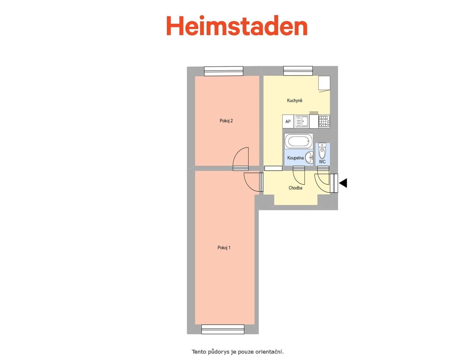 Prenájom bytu 2-izbový 50 m², Národní třída, Havířov, Moravskoslezský kraj Prenájom bytu 2-izbový 50 m², Národní třída, Havířov, Moravskoslezský kraj