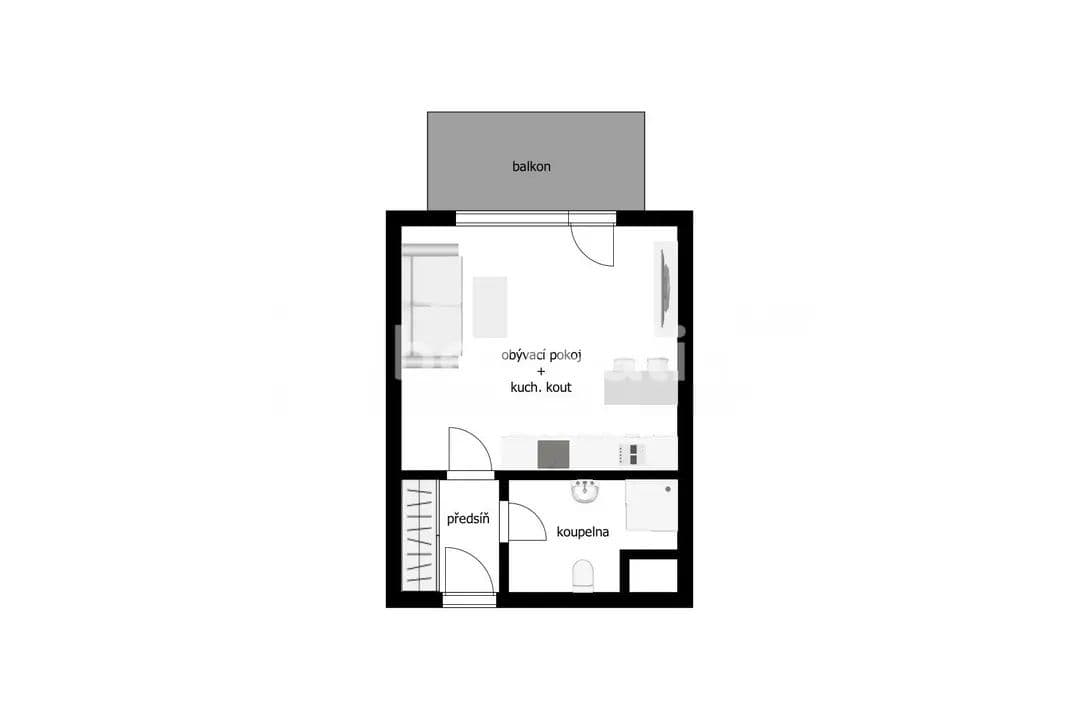 Prenájom bytu 1-izbový 40 m², Do Zahrádek Ⅰ, Praha, Praha Prenájom bytu 1-izbový 40 m², Do Zahrádek Ⅰ, Praha, Praha