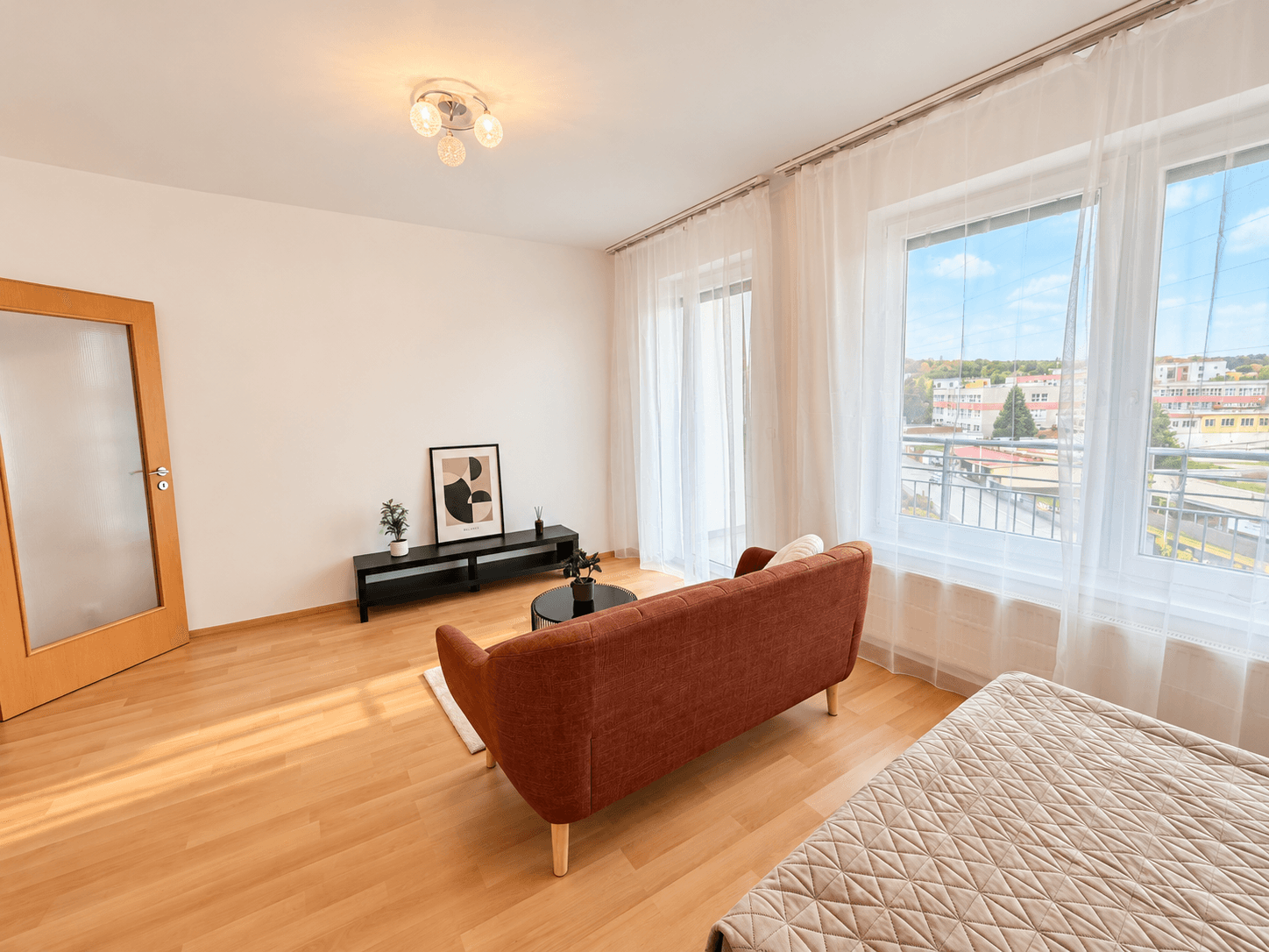 Prenájom bytu 1-izbový 46 m², Nademlejnská, Praha, Praha Prenájom bytu 1-izbový 46 m², Nademlejnská, Praha, Praha