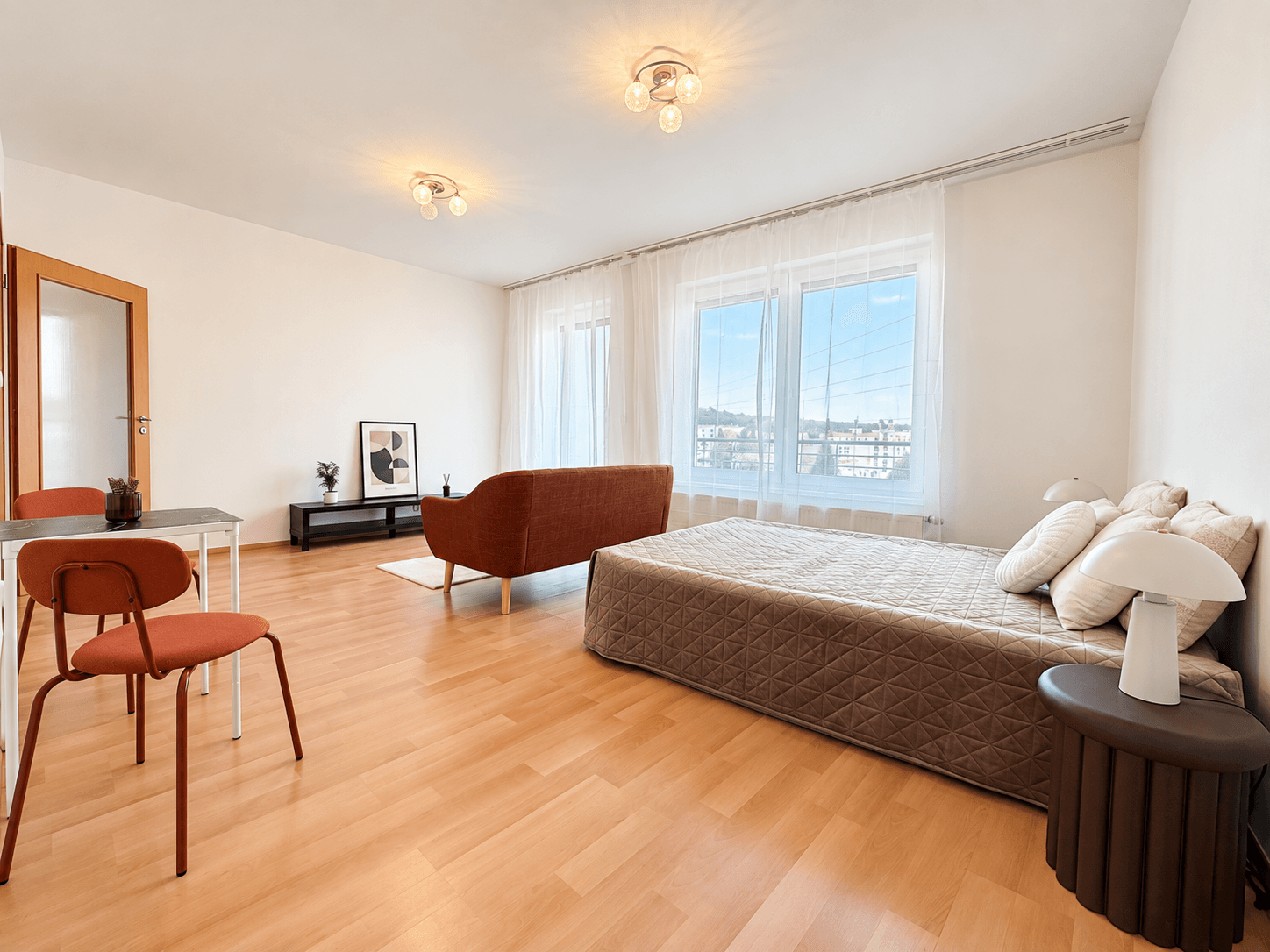 Prenájom bytu 1-izbový 46 m², Nademlejnská, Praha, Praha Prenájom bytu 1-izbový 46 m², Nademlejnská, Praha, Praha