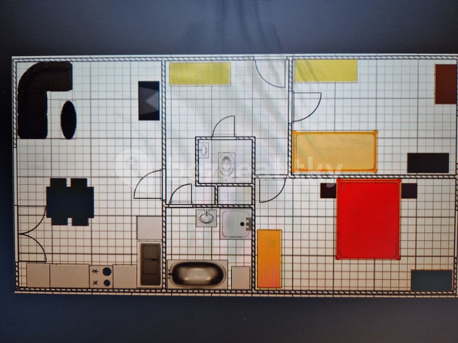 Prenájom bytu 3-izbový 56 m², Svojšovická, Praha, Praha Prenájom bytu 3-izbový 56 m², Svojšovická, Praha, Praha
