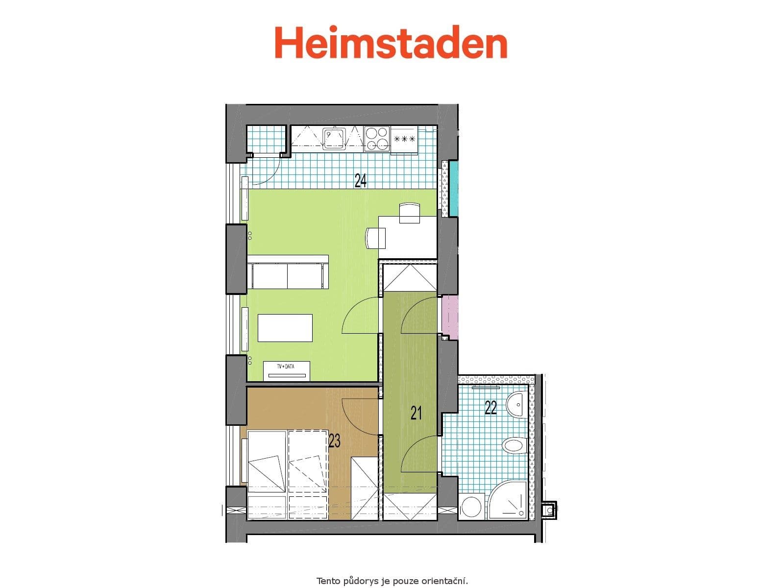 Prenájom bytu 2-izbový 39 m², Dělnická, Havířov, Moravskoslezský kraj Prenájom bytu 2-izbový 39 m², Dělnická, Havířov, Moravskoslezský kraj