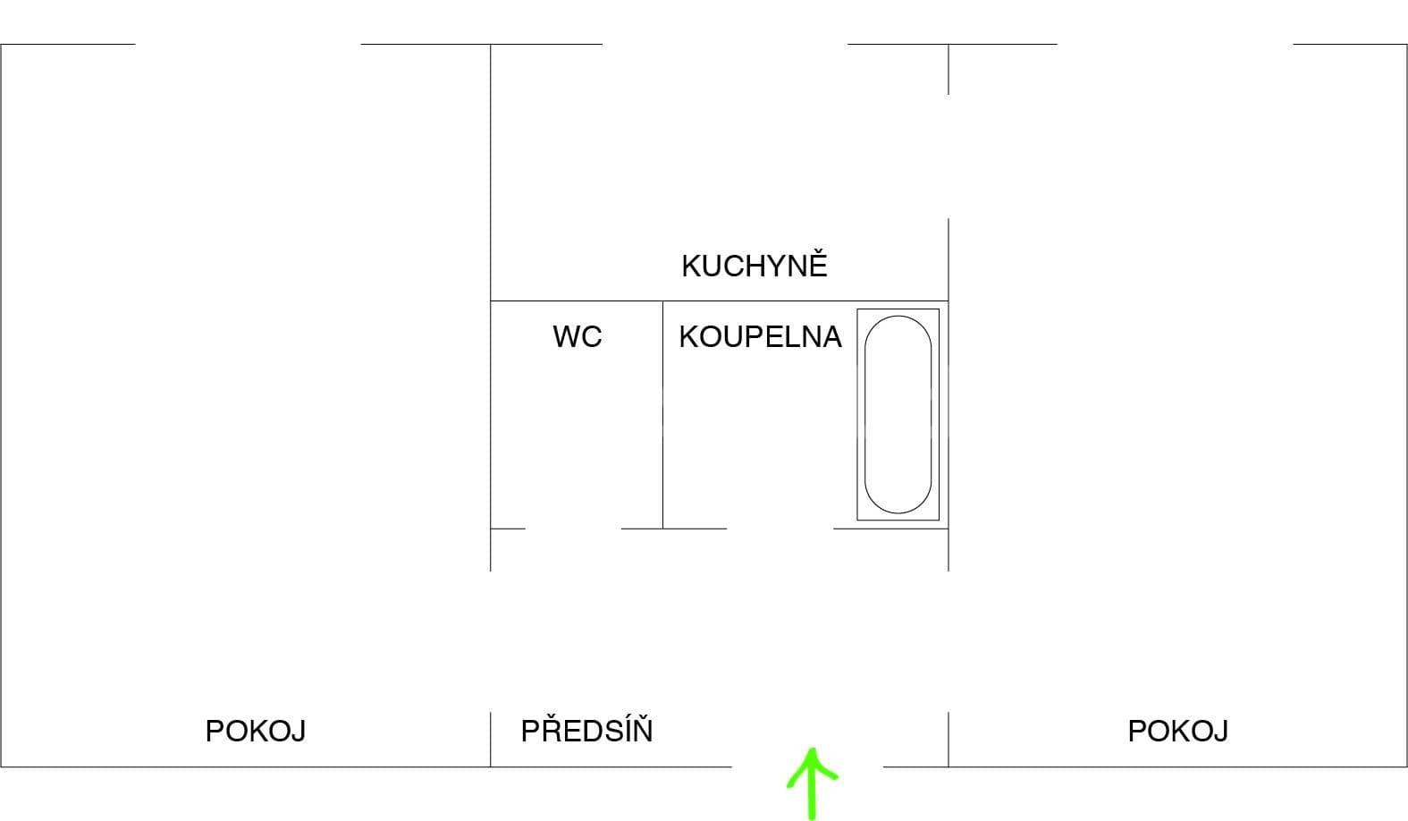 Prenájom bytu 2-izbový 52 m², Na Vrcholu, Praha, Praha Prenájom bytu 2-izbový 52 m², Na Vrcholu, Praha, Praha