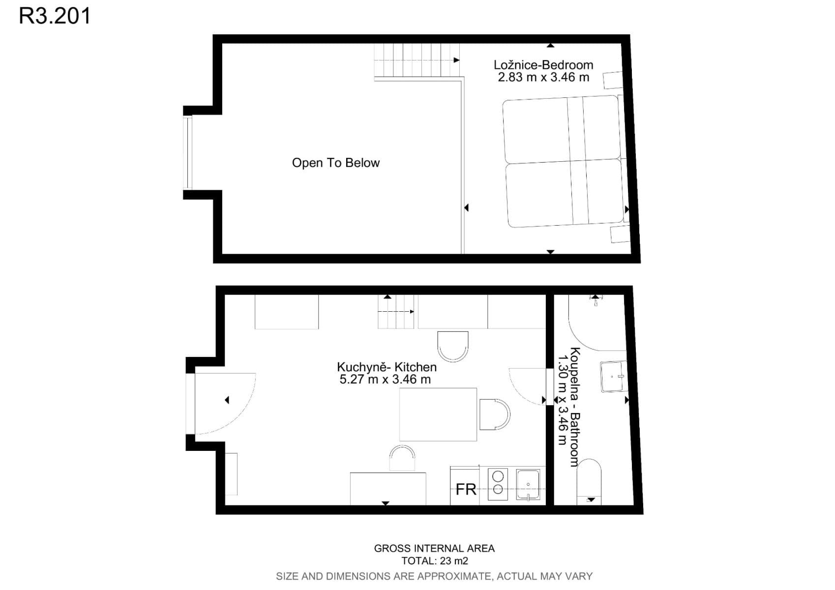 Prenájom bytu 1-izbový 21 m², Václavská, Brno, Jihomoravský kraj Prenájom bytu 1-izbový 21 m², Václavská, Brno, Jihomoravský kraj