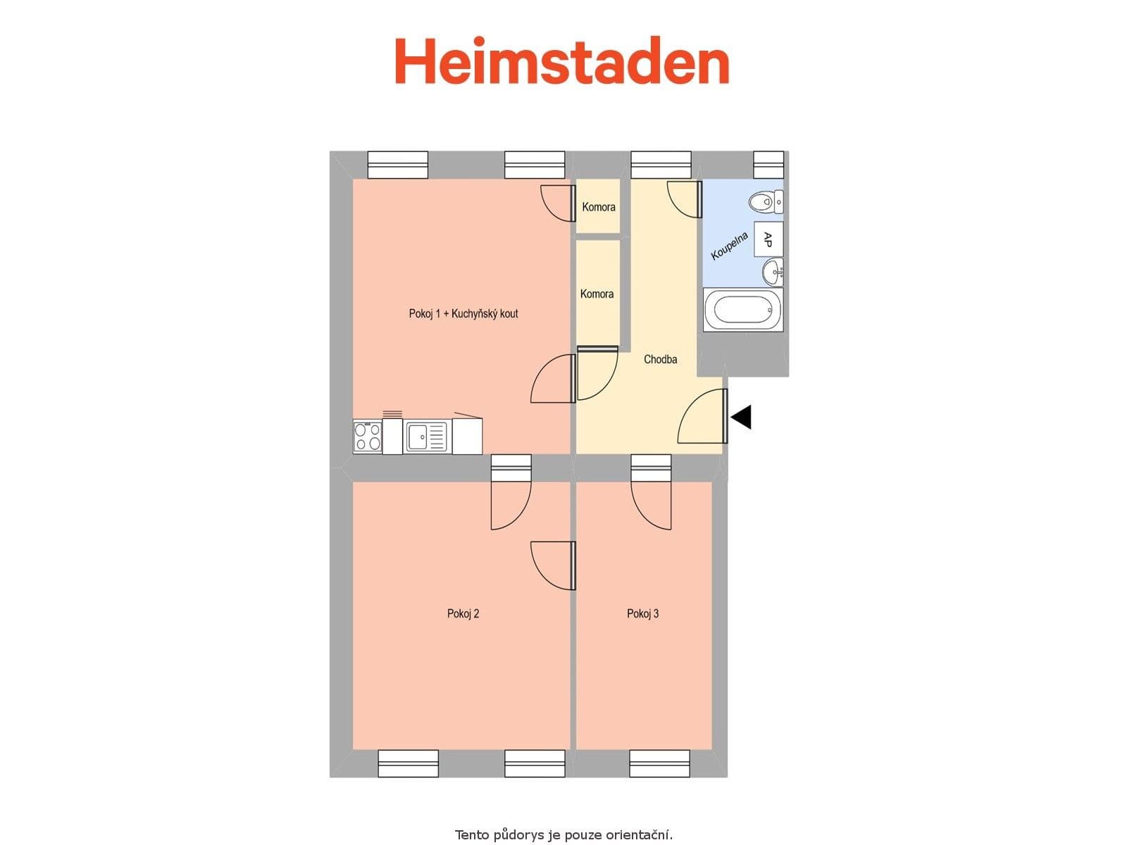 Prenájom bytu 2-izbový 60 m², Slámova, Ostrava, Moravskoslezský kraj Prenájom bytu 2-izbový 60 m², Slámova, Ostrava, Moravskoslezský kraj