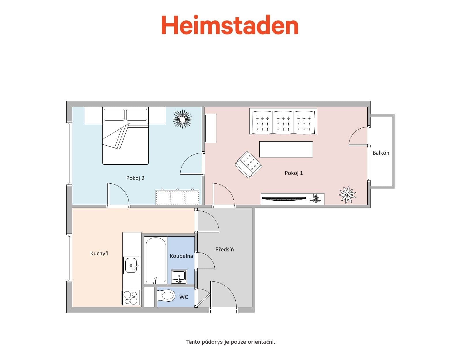 Prenájom bytu 2-izbový 54 m², Dlouhá třída, Havířov, Moravskoslezský kraj Prenájom bytu 2-izbový 54 m², Dlouhá třída, Havířov, Moravskoslezský kraj