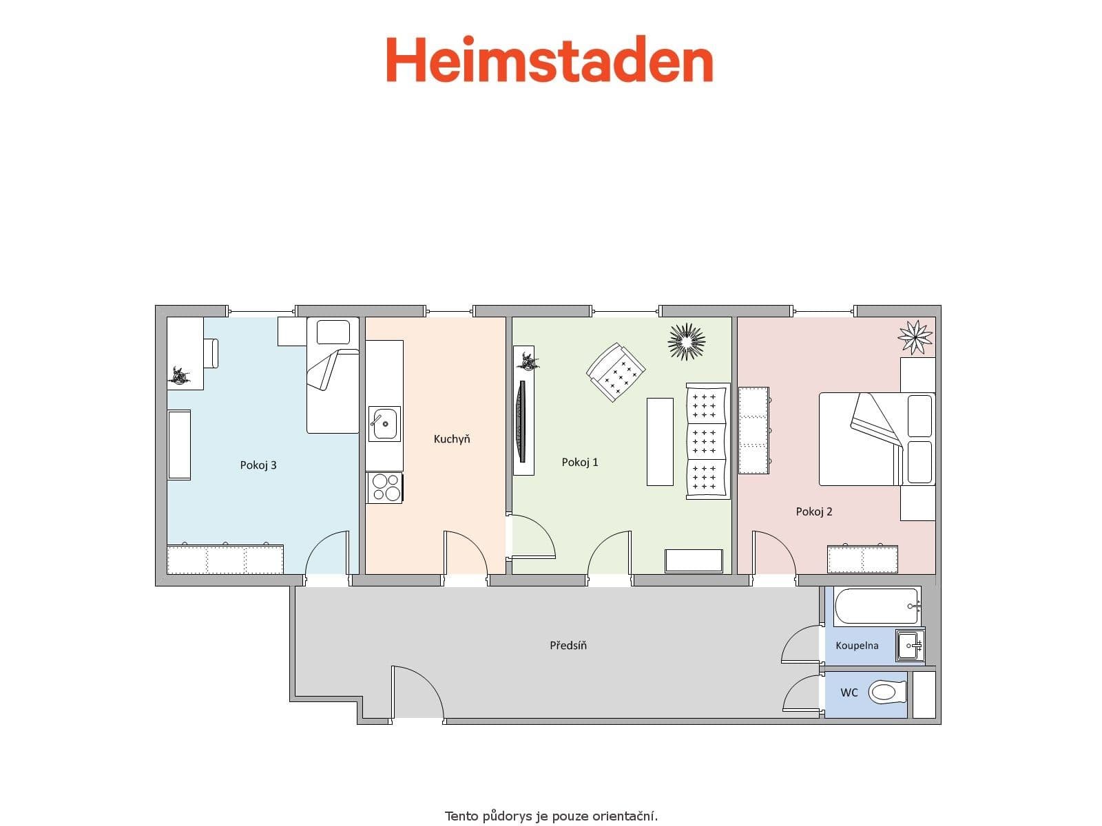 Prenájom bytu 3-izbový 73 m², nám. T. G. Masaryka, Havířov, Moravskoslezský kraj Prenájom bytu 3-izbový 73 m², nám. T. G. Masaryka, Havířov, Moravskoslezský kraj