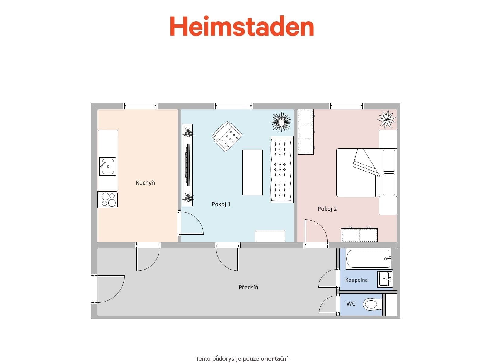 Prenájom bytu 2-izbový 58 m², nám. T. G. Masaryka, Havířov, Moravskoslezský kraj Prenájom bytu 2-izbový 58 m², nám. T. G. Masaryka, Havířov, Moravskoslezský kraj