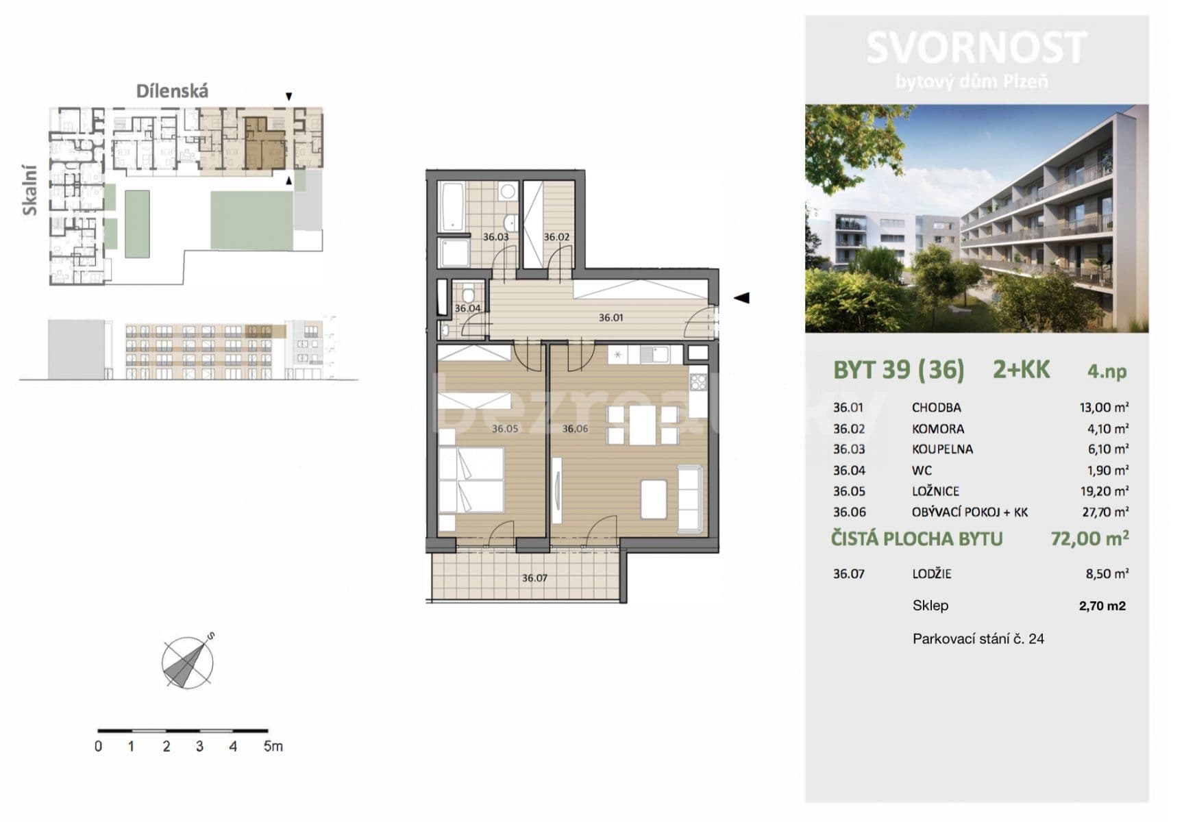 Prenájom bytu 2-izbový 72 m², Dílenská, Plzeň, Plzeňský kraj Prenájom bytu 2-izbový 72 m², Dílenská, Plzeň, Plzeňský kraj