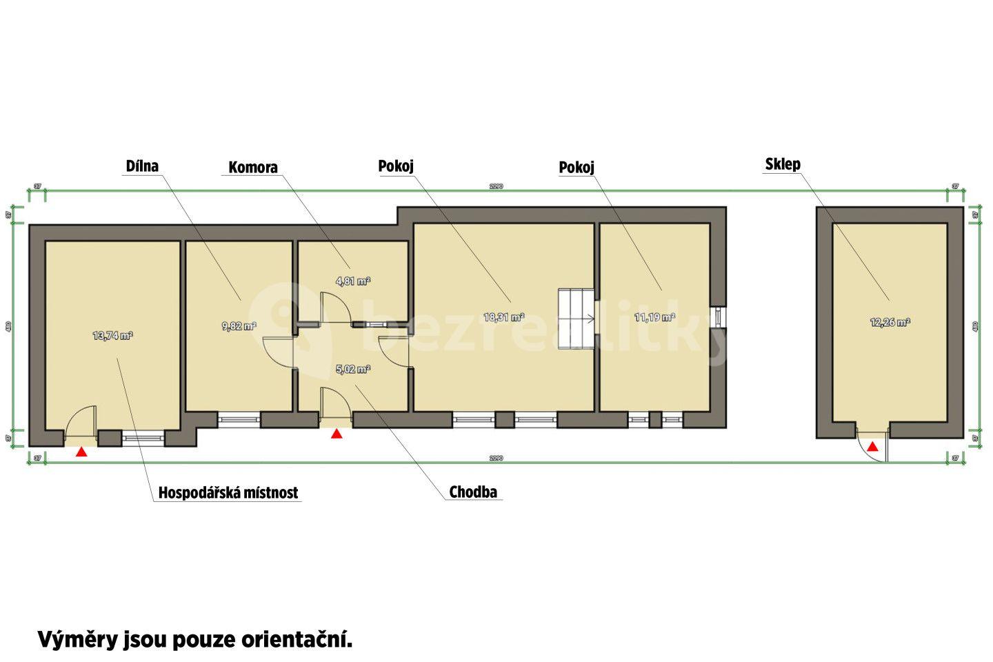 Predaj domu 180 m², pozemek 626 m², Břežany, Plzeňský kraj