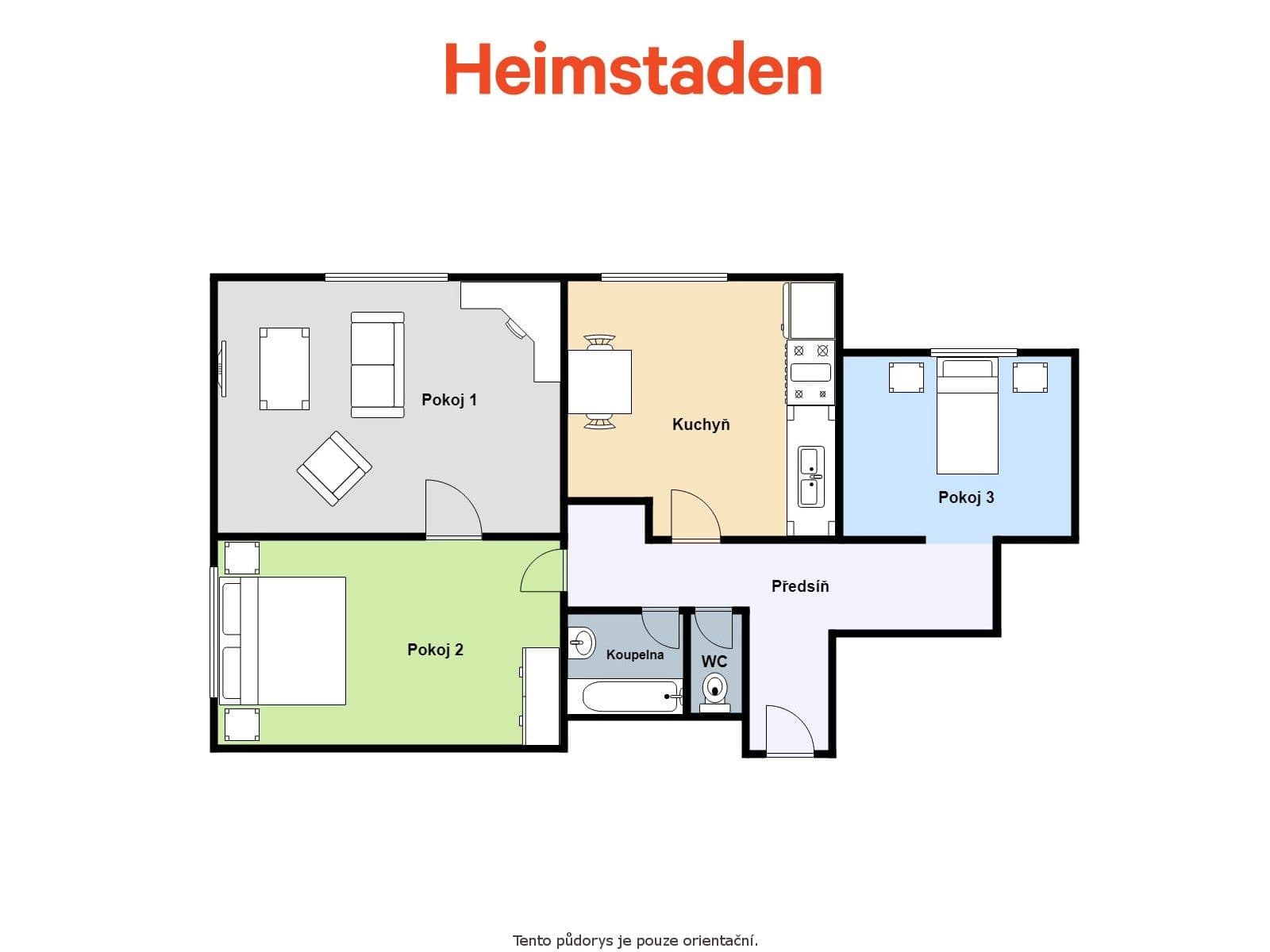 Prenájom bytu 3-izbový 74 m², nám. T. G. Masaryka, Havířov, Moravskoslezský kraj Prenájom bytu 3-izbový 74 m², nám. T. G. Masaryka, Havířov, Moravskoslezský kraj