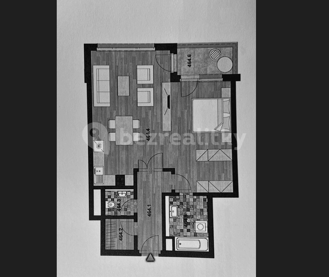 Prenájom bytu 2-izbový 60 m², Sousedíkova, Praha, Praha Prenájom bytu 2-izbový 60 m², Sousedíkova, Praha, Praha