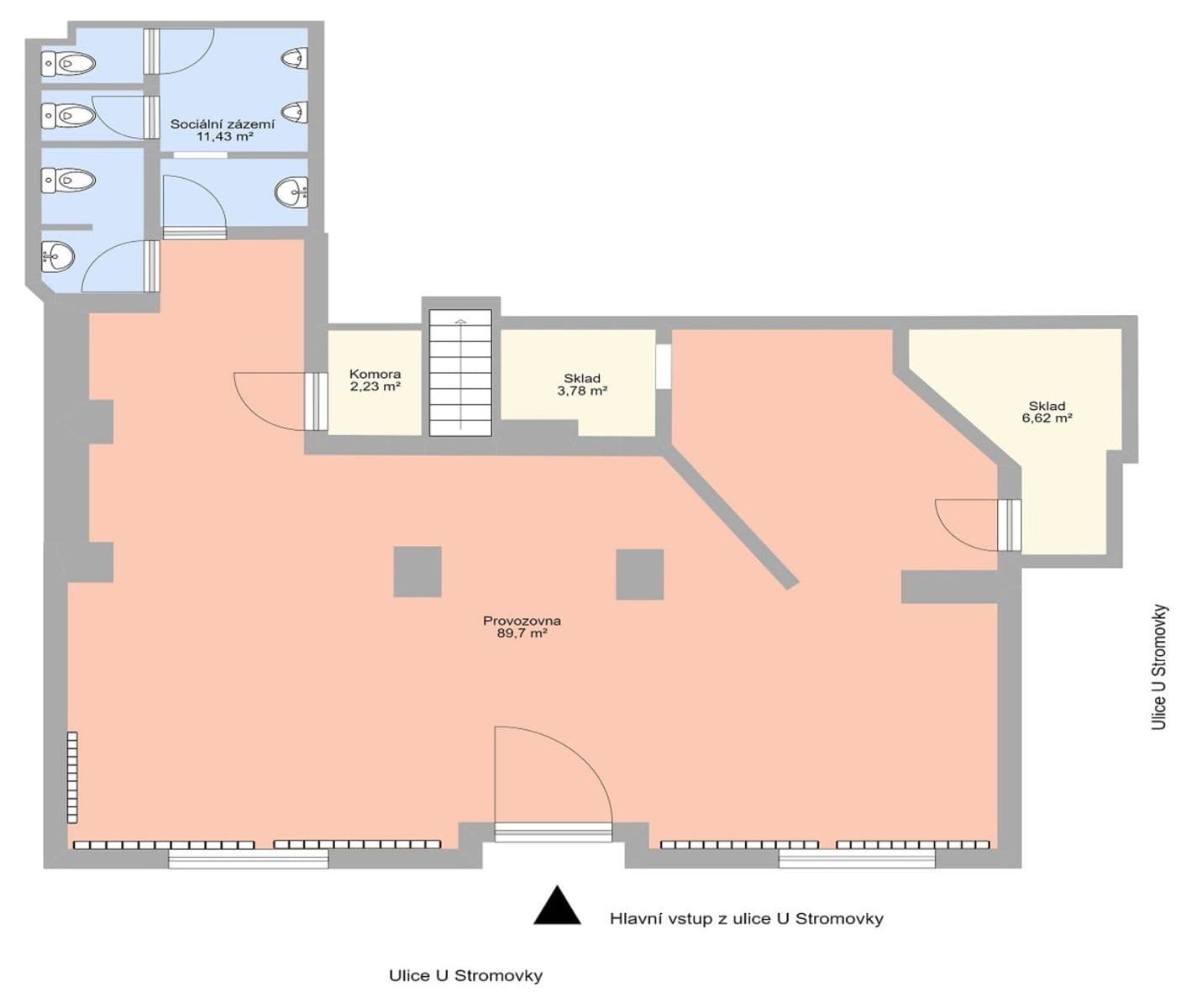 Prenájom nebytového priestoru 179 m², U Stromovky, Havířov, Moravskoslezský kraj Prenájom nebytového priestoru 179 m², U Stromovky, Havířov, Moravskoslezský kraj