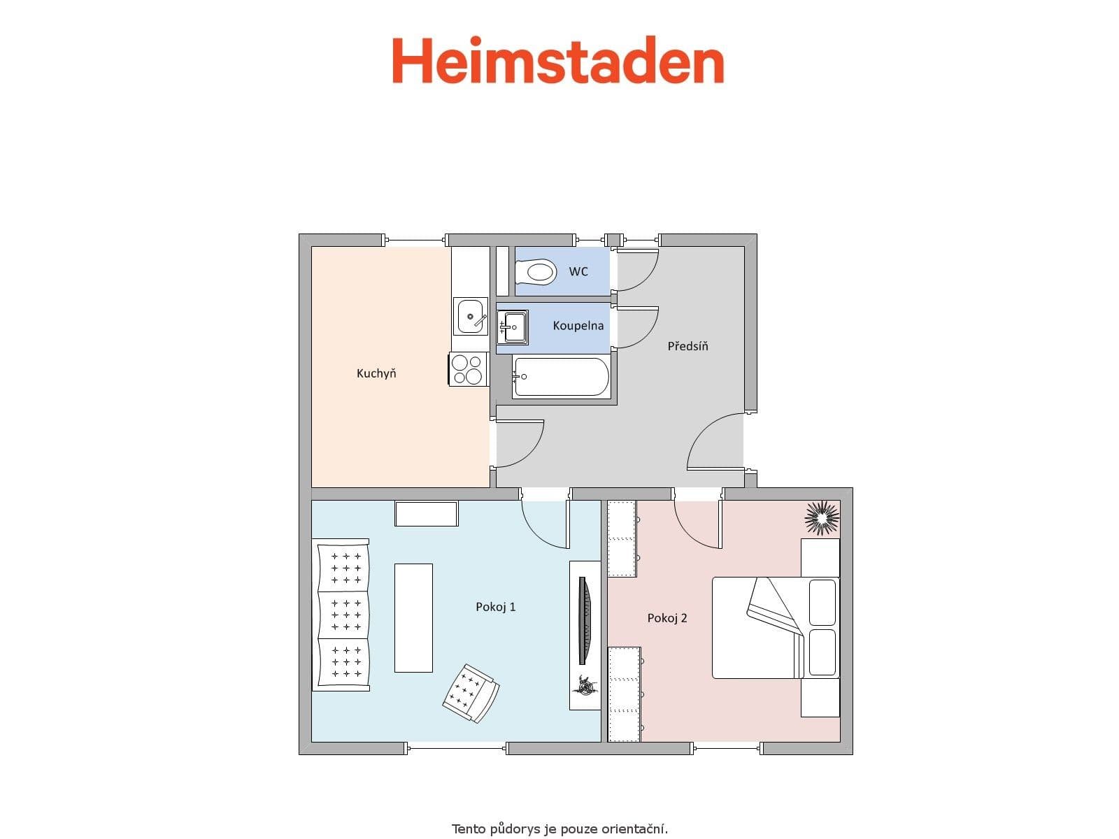 Prenájom bytu 2-izbový 54 m², Na Nábřeží, Havířov, Moravskoslezský kraj Prenájom bytu 2-izbový 54 m², Na Nábřeží, Havířov, Moravskoslezský kraj