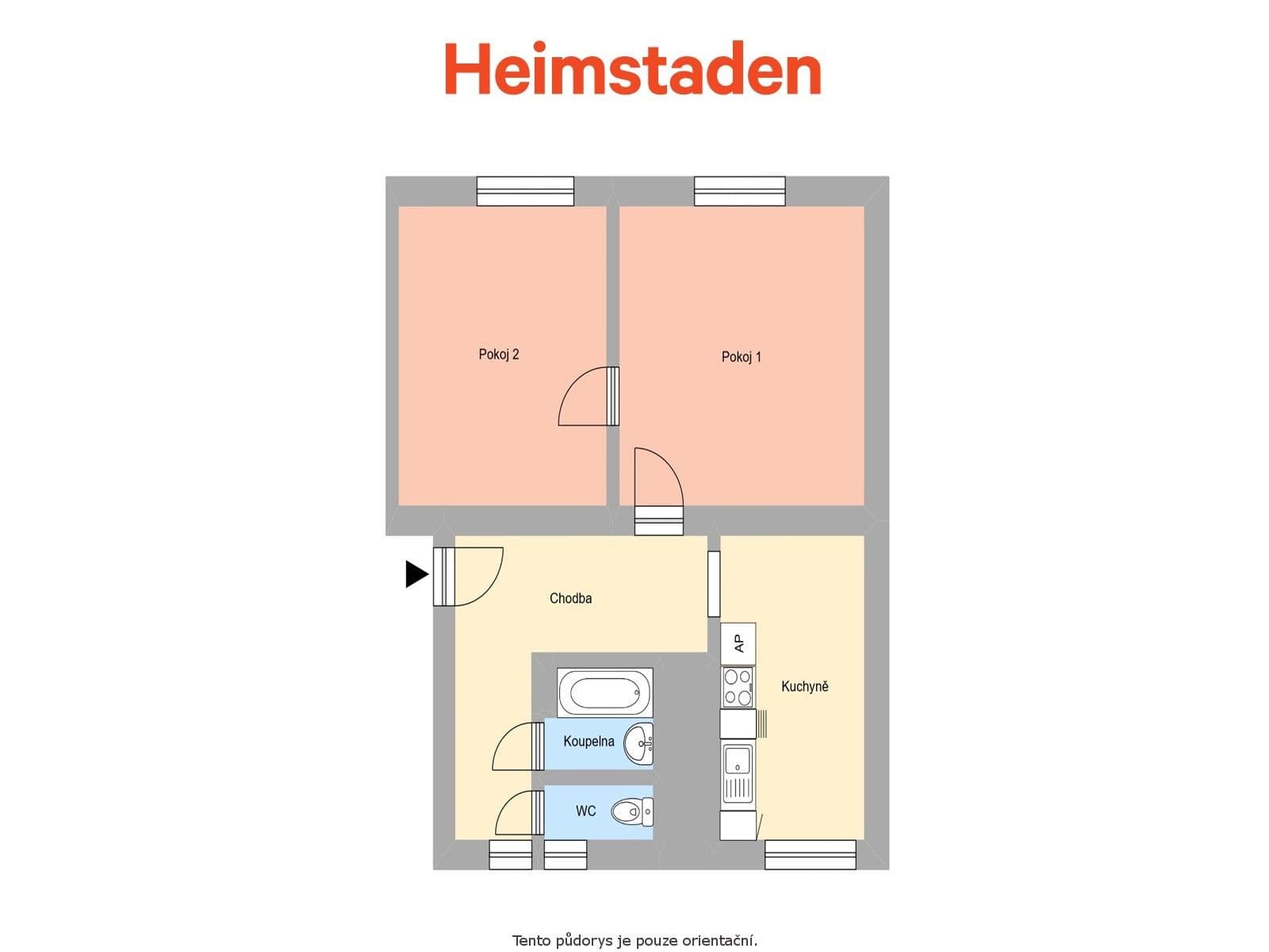 Prenájom bytu 2-izbový 54 m², Na Nábřeží, Havířov, Moravskoslezský kraj Prenájom bytu 2-izbový 54 m², Na Nábřeží, Havířov, Moravskoslezský kraj