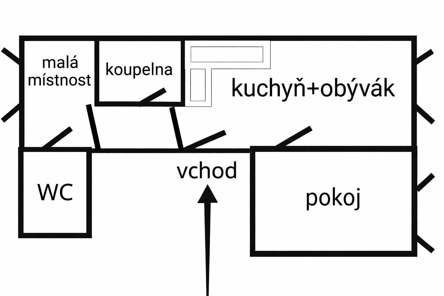 Prenájom bytu 2-izbový 45 m², Kasejovice, Plzeňský kraj Prenájom bytu 2-izbový 45 m², Kasejovice, Plzeňský kraj