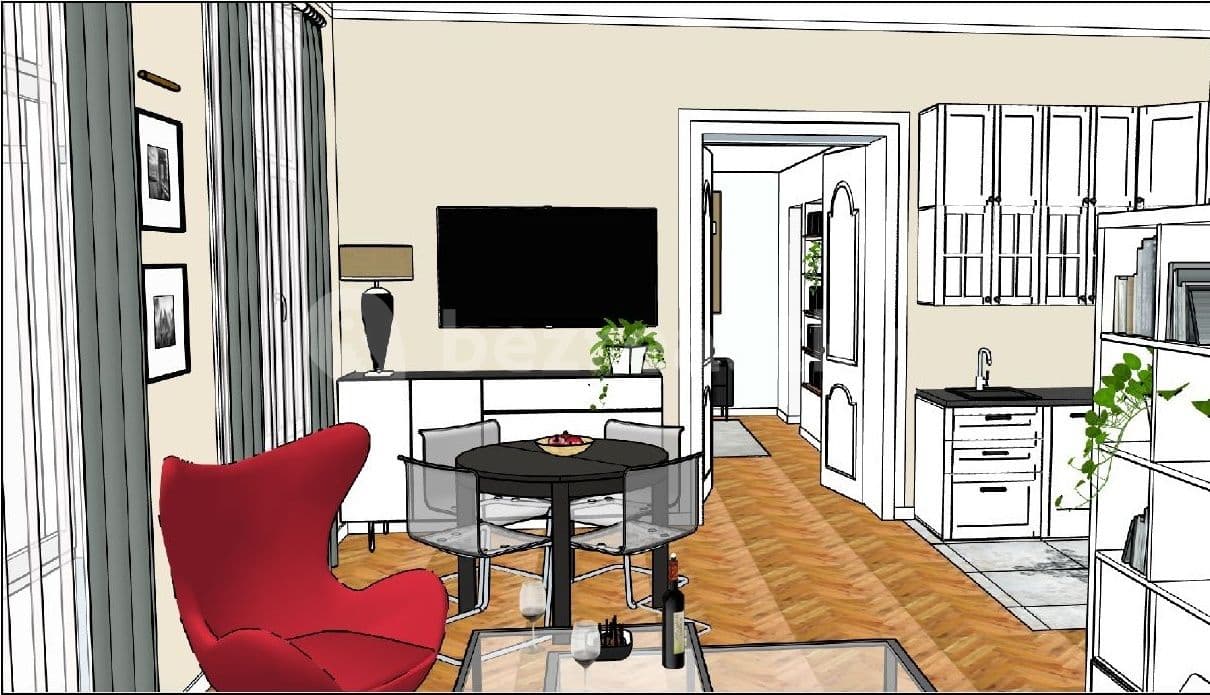 Prenájom bytu 2-izbový 56 m², Na Smetance, Praha, Praha Prenájom bytu 2-izbový 56 m², Na Smetance, Praha, Praha