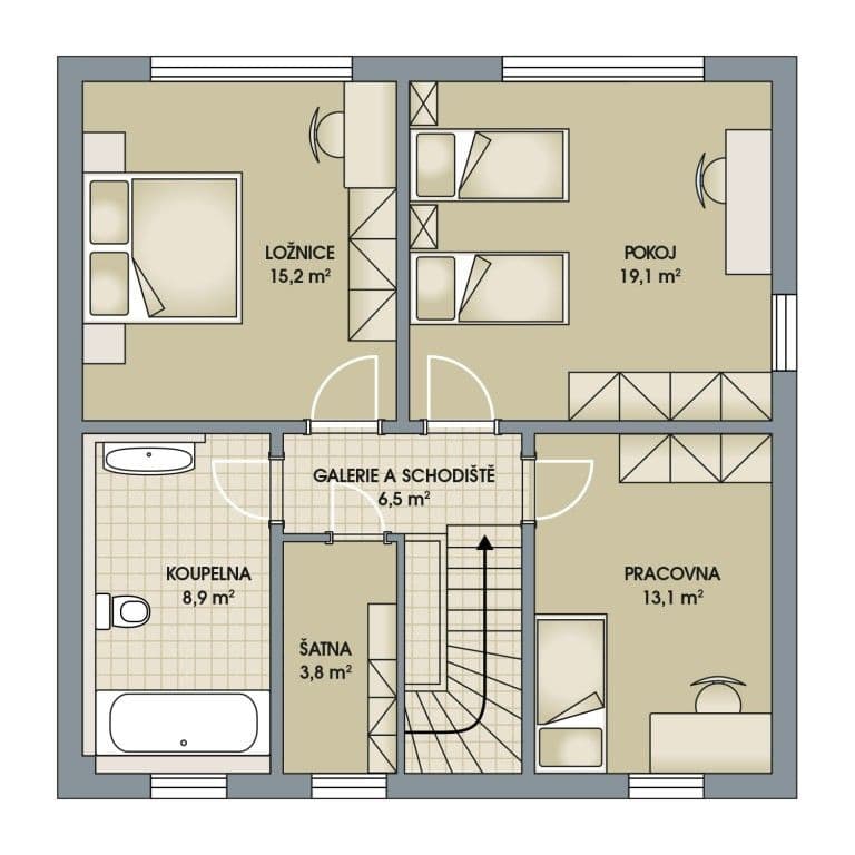 Predaj domu 138 m², pozemek 465 m², Písková Lhota, Středočeský kraj Predaj domu 138 m², pozemek 465 m², Písková Lhota, Středočeský kraj