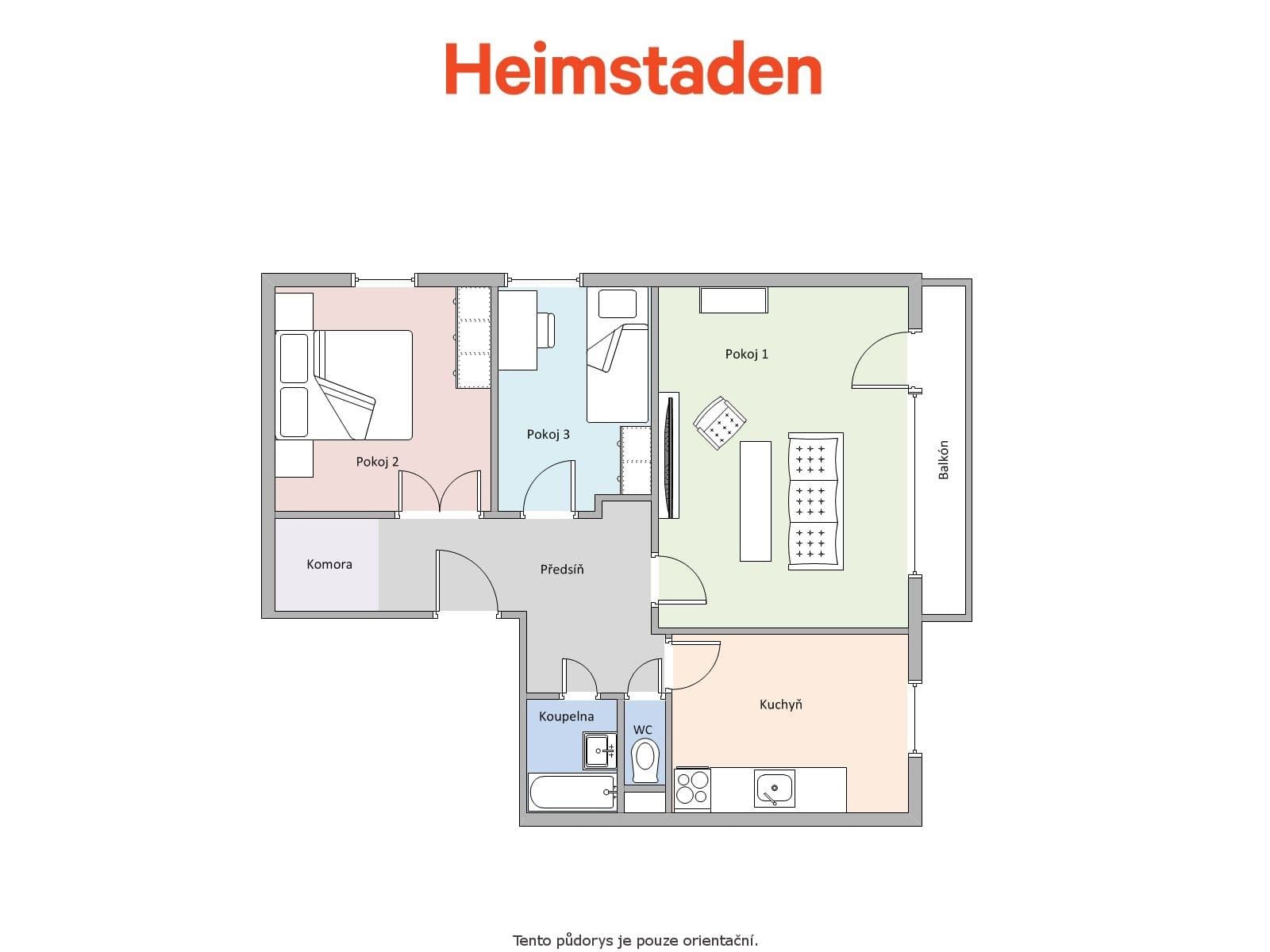 Prenájom bytu 3-izbový 69 m², V. K. Klicpery, Havířov, Moravskoslezský kraj Prenájom bytu 3-izbový 69 m², V. K. Klicpery, Havířov, Moravskoslezský kraj