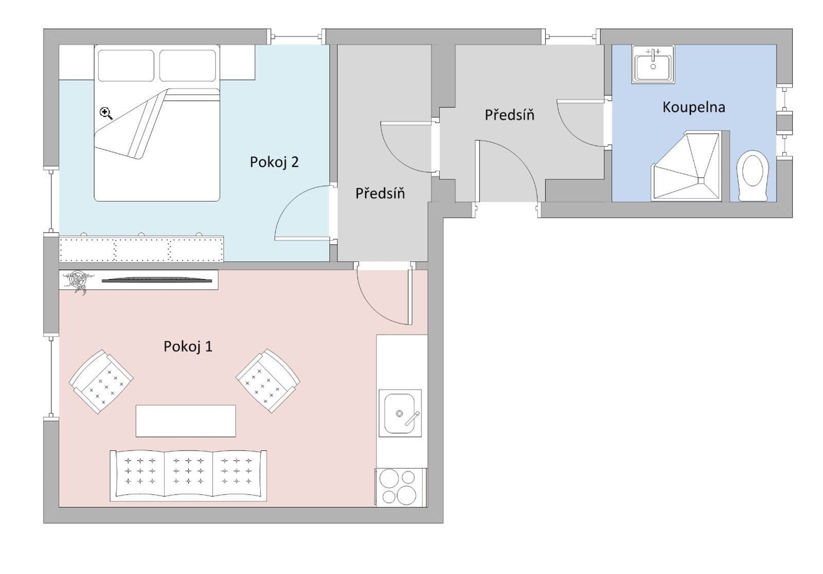 Prenájom bytu 2-izbový 44 m², Nadační, Ostrava, Moravskoslezský kraj Prenájom bytu 2-izbový 44 m², Nadační, Ostrava, Moravskoslezský kraj