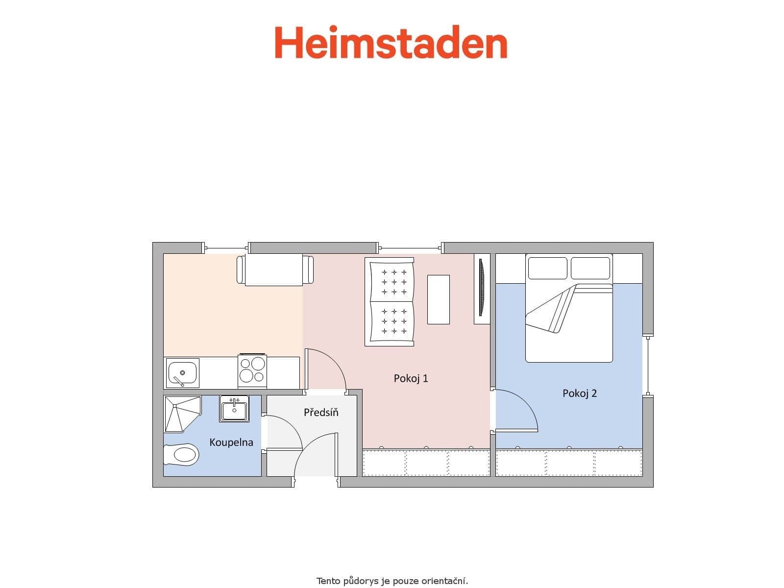 Prenájom bytu 2-izbový 37 m², U Nádraží, Havířov, Moravskoslezský kraj Prenájom bytu 2-izbový 37 m², U Nádraží, Havířov, Moravskoslezský kraj