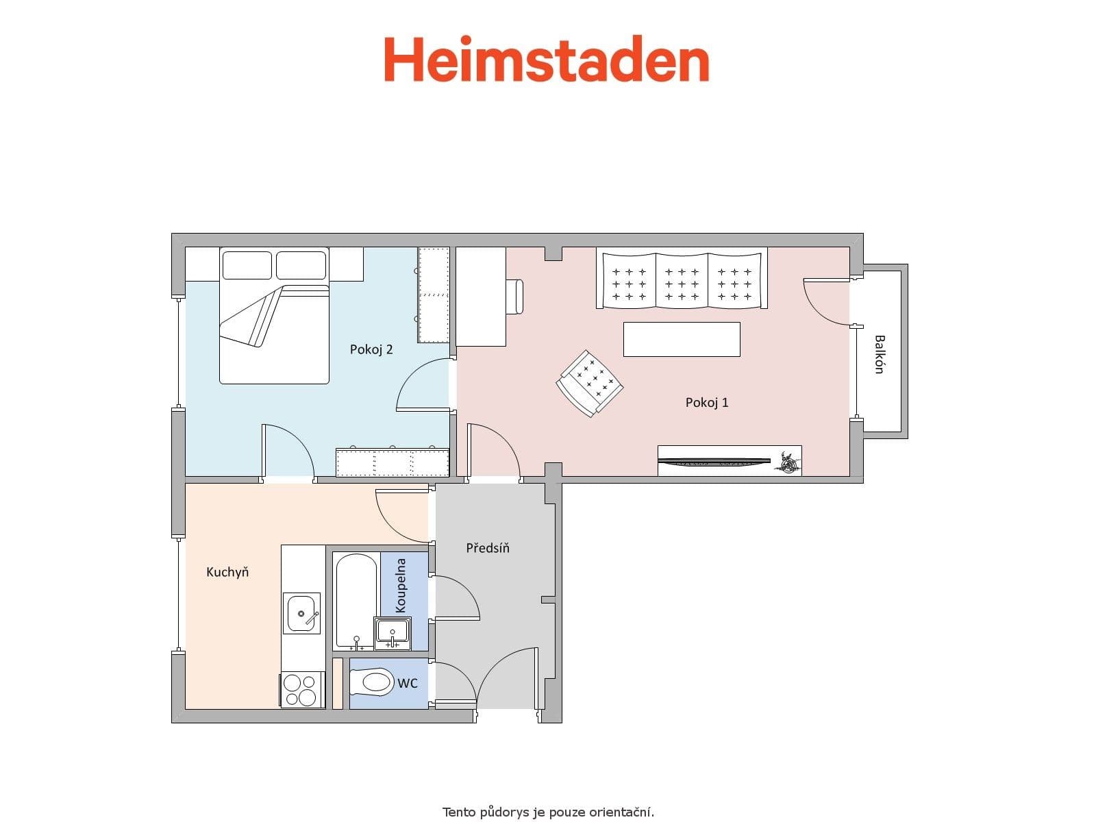 Prenájom bytu 2-izbový 51 m², Žižkova, Karviná, Moravskoslezský kraj Prenájom bytu 2-izbový 51 m², Žižkova, Karviná, Moravskoslezský kraj