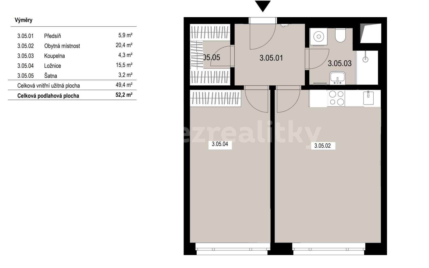 Prenájom bytu 2-izbový 52 m², Dělnická, Praha, Praha Prenájom bytu 2-izbový 52 m², Dělnická, Praha, Praha