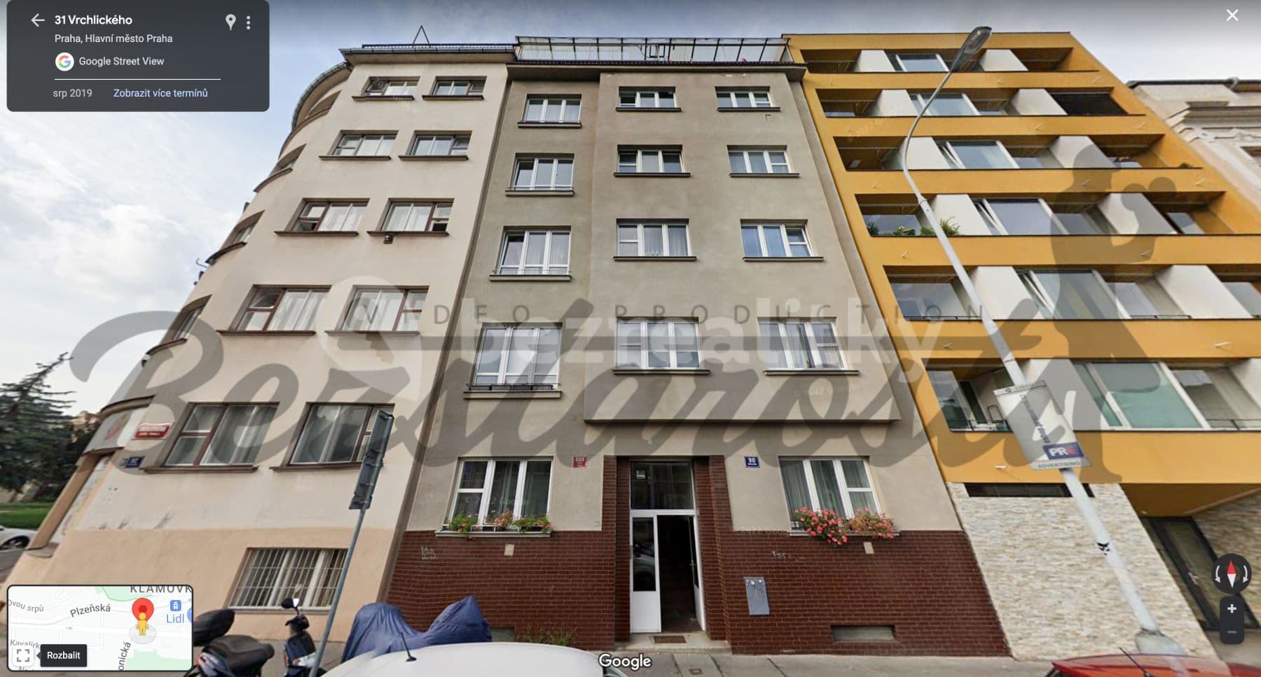 Prenájom bytu 1-izbový 34 m², Vrchlického, Praha, Praha Prenájom bytu 1-izbový 34 m², Vrchlického, Praha, Praha