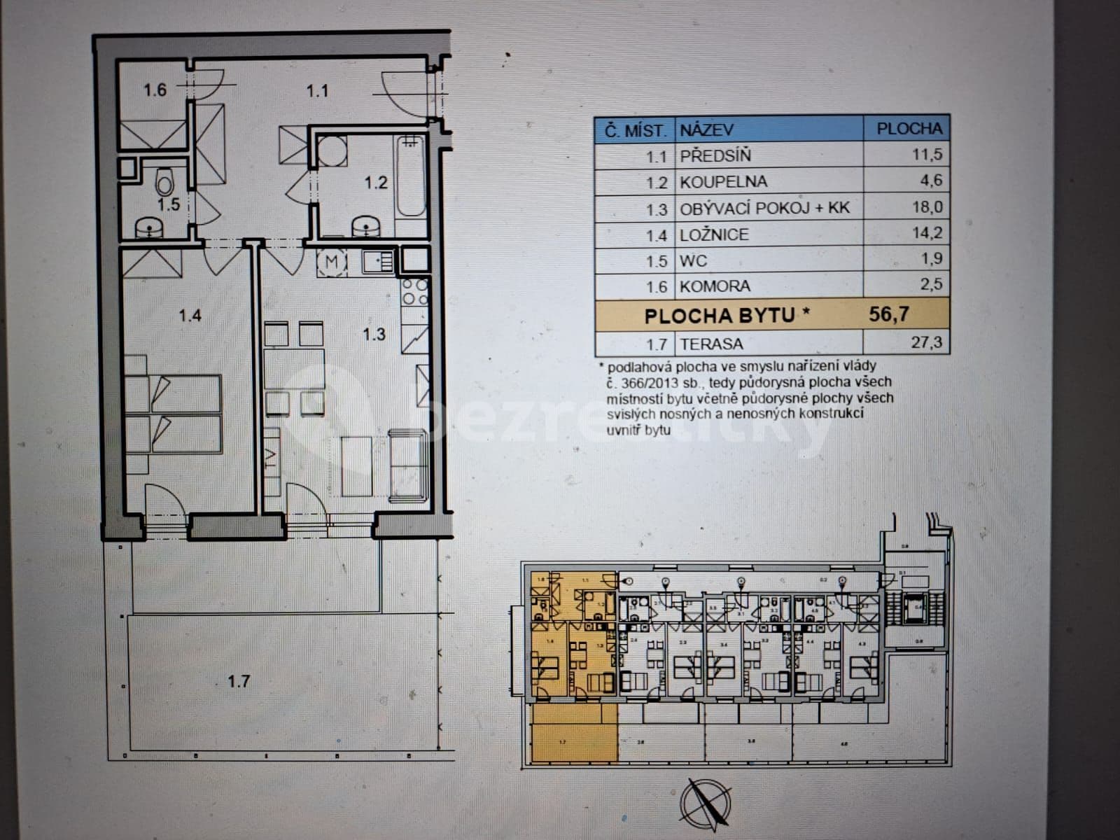 Prenájom bytu 2-izbový 56 m², Rychtáře Petříka, Praha, Praha Prenájom bytu 2-izbový 56 m², Rychtáře Petříka, Praha, Praha