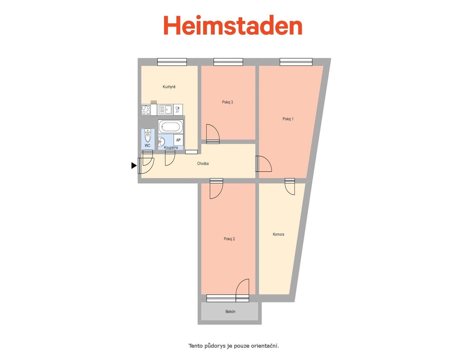 Prenájom bytu 3-izbový 75 m², Viaduktová, Český Těšín, Moravskoslezský kraj Prenájom bytu 3-izbový 75 m², Viaduktová, Český Těšín, Moravskoslezský kraj