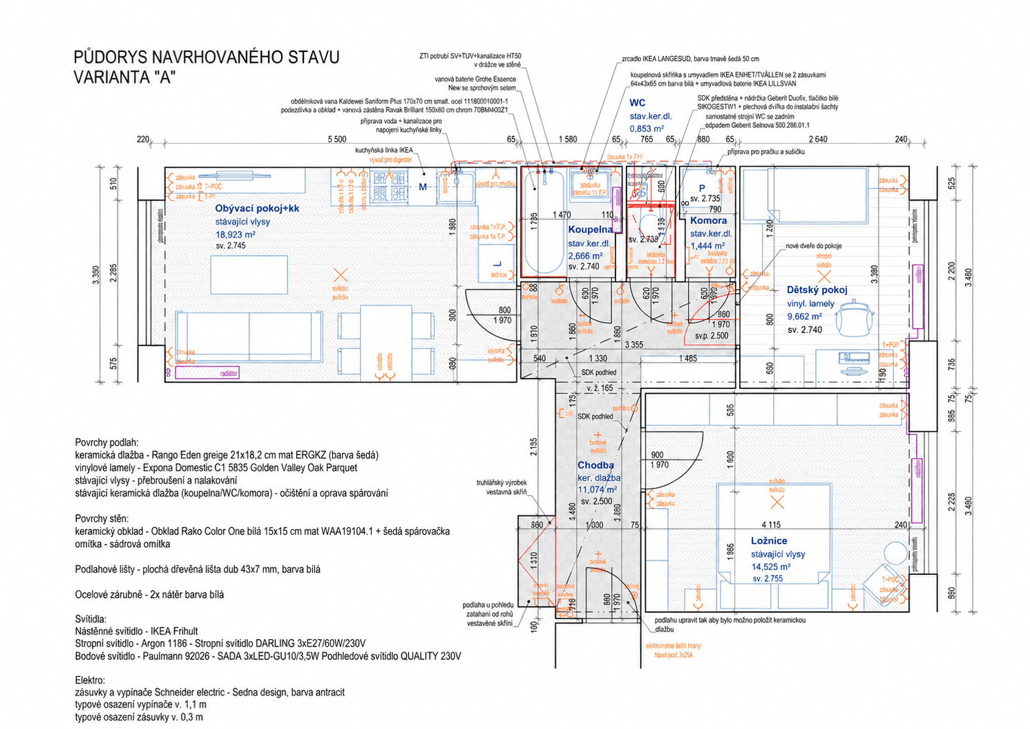 Prenájom bytu 3-izbový 60 m², Ruská, Praha, Praha Prenájom bytu 3-izbový 60 m², Ruská, Praha, Praha