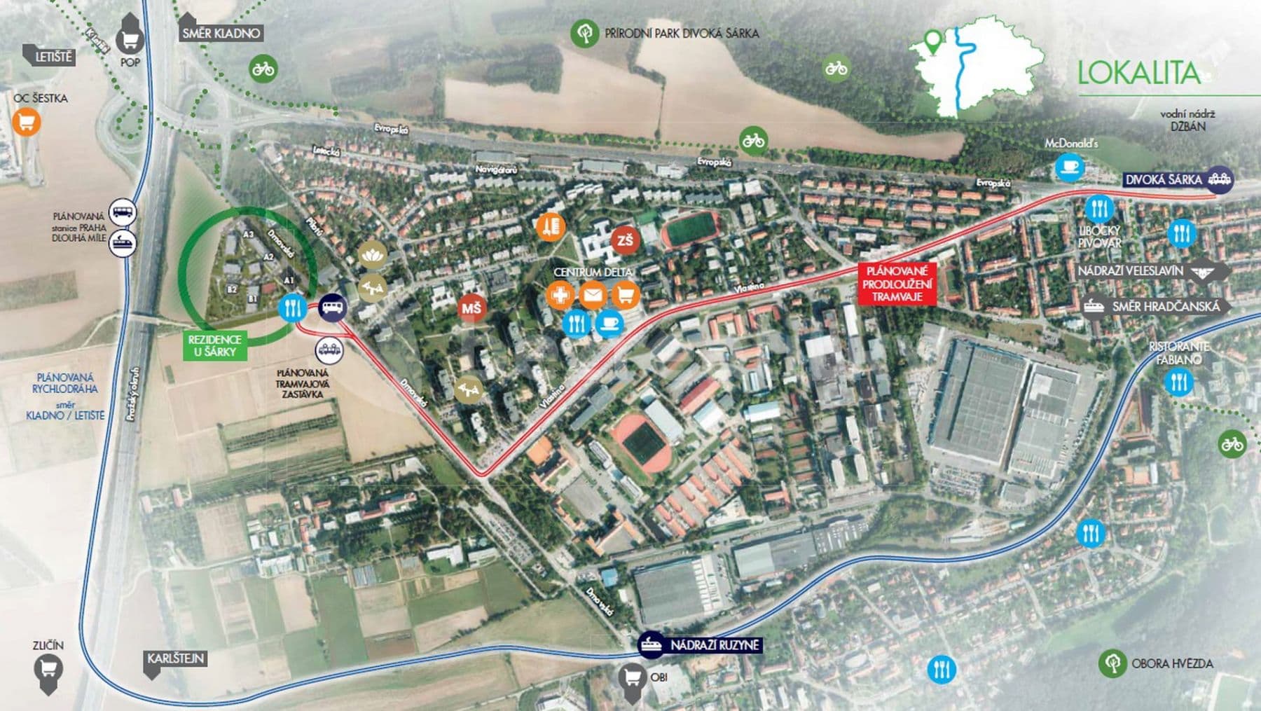 Prenájom bytu 4-izbový 100 m², Drnovská, Praha, Praha Prenájom bytu 4-izbový 100 m², Drnovská, Praha, Praha