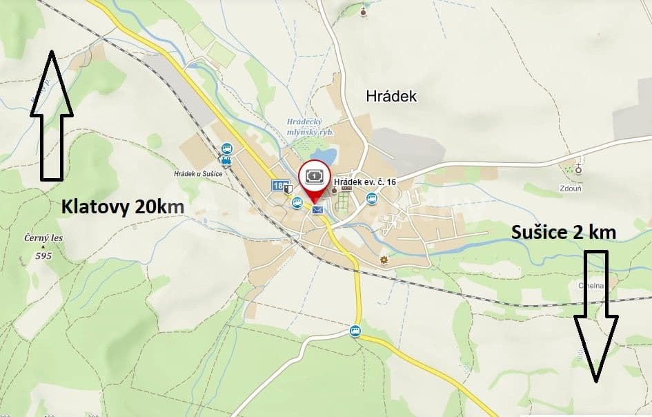 Predaj domu 180 m², pozemek 675 m², Hrádek, Plzeňský kraj