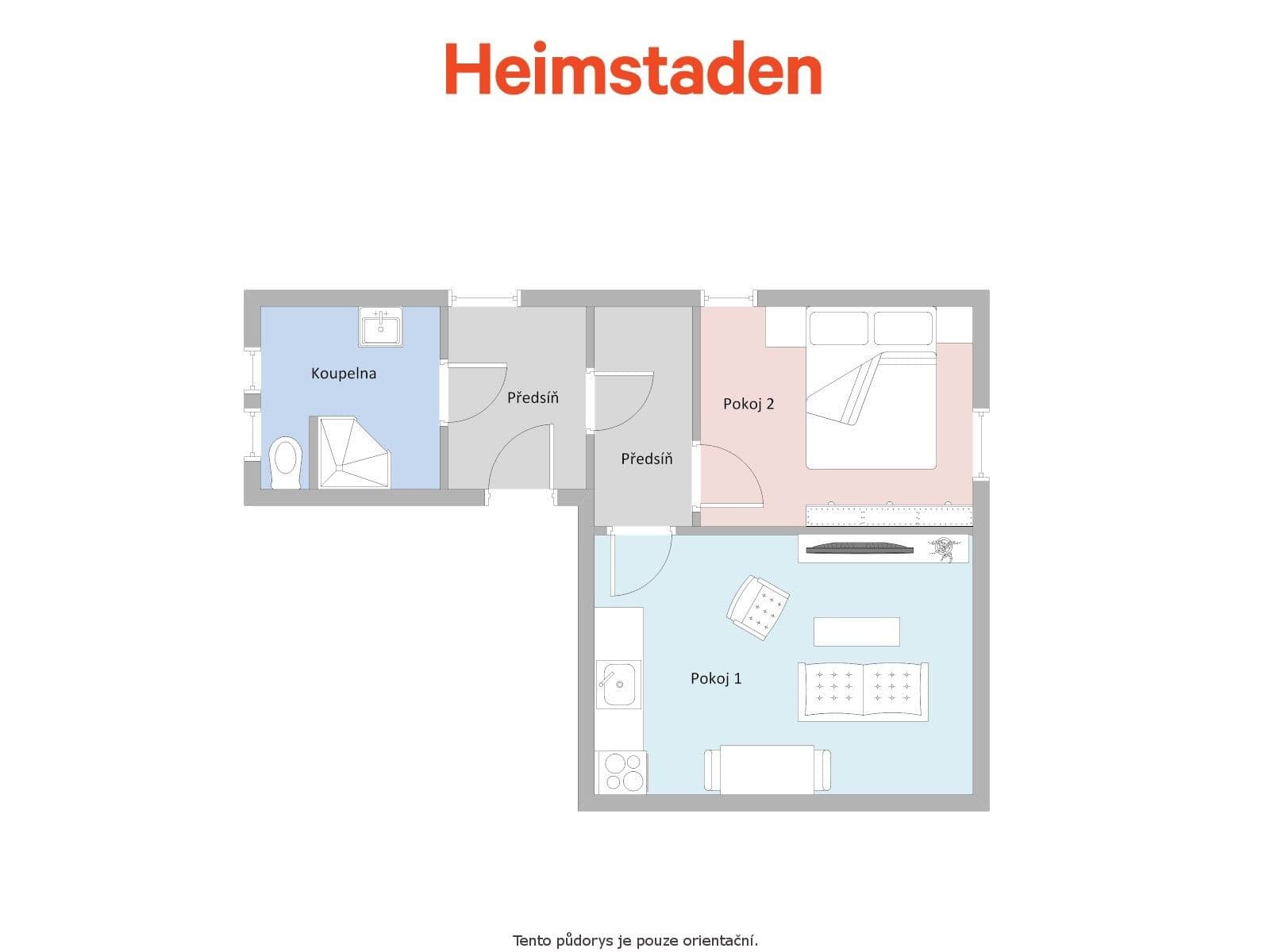 Prenájom bytu 2-izbový 51 m², Zvoníčkova, Ostrava, Moravskoslezský kraj Prenájom bytu 2-izbový 51 m², Zvoníčkova, Ostrava, Moravskoslezský kraj
