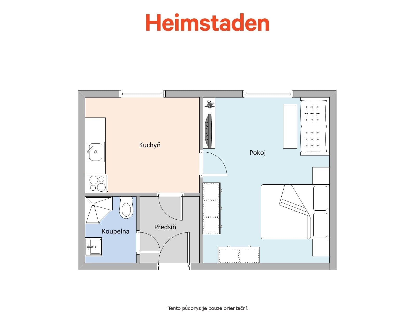 Prenájom bytu 1-izbový 25 m², Einsteinova, Karviná, Moravskoslezský kraj Prenájom bytu 1-izbový 25 m², Einsteinova, Karviná, Moravskoslezský kraj