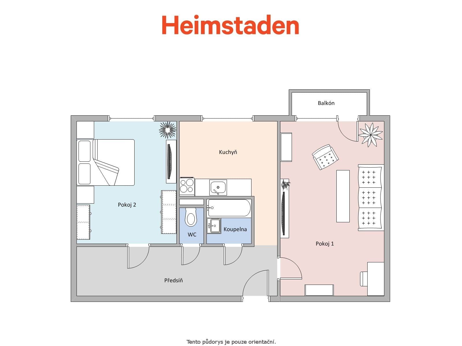 Prenájom bytu 2-izbový 56 m², Masarykova třída, Orlová, Moravskoslezský kraj Prenájom bytu 2-izbový 56 m², Masarykova třída, Orlová, Moravskoslezský kraj