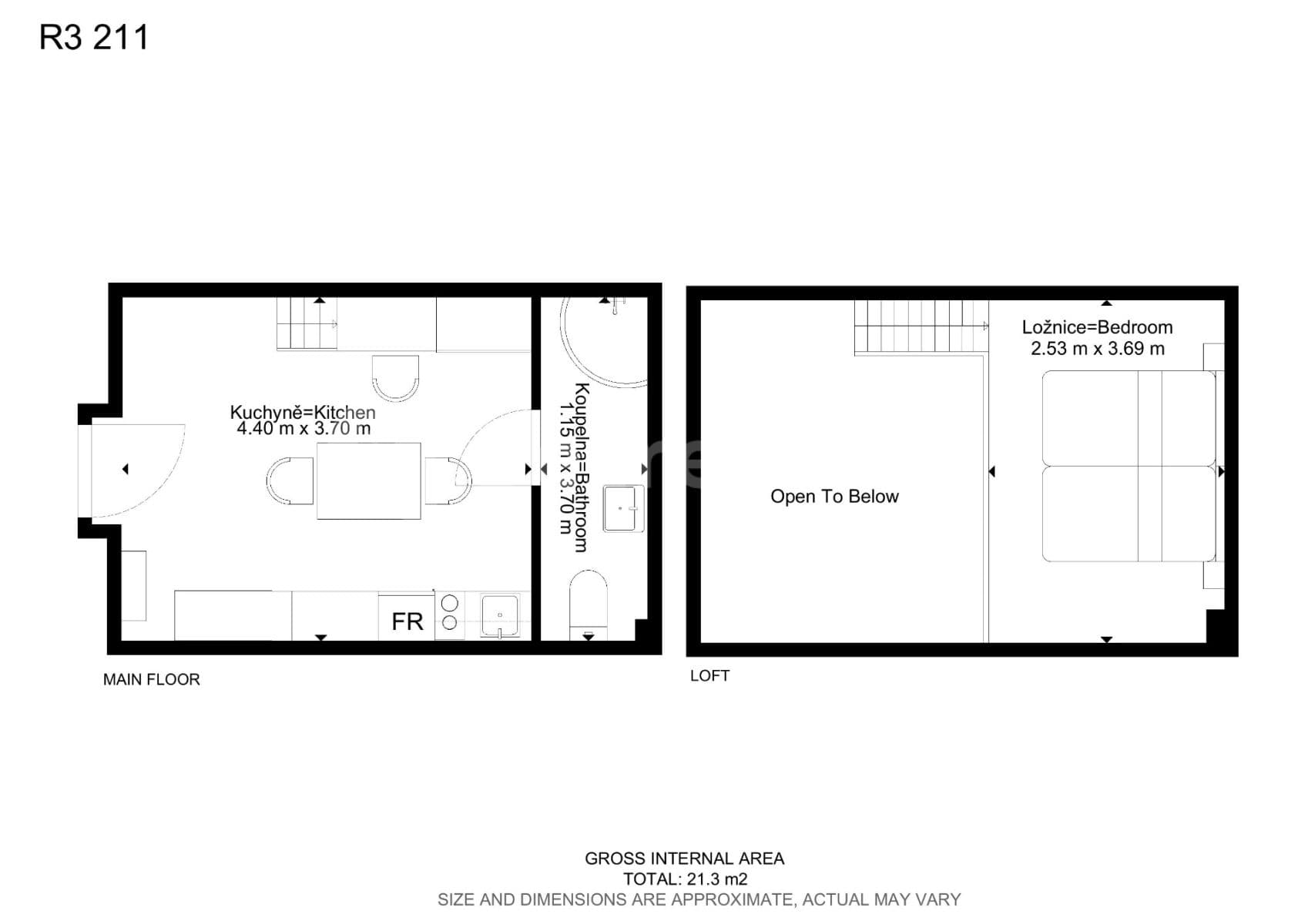 Prenájom bytu 1-izbový 19 m², Václavská, Brno, Jihomoravský kraj Prenájom bytu 1-izbový 19 m², Václavská, Brno, Jihomoravský kraj
