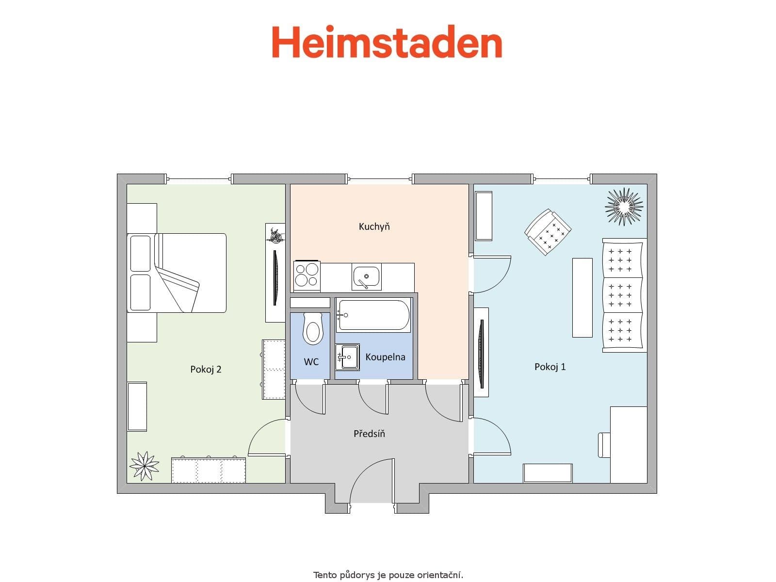 Prenájom bytu 2-izbový 51 m², Dlouhá třída, Havířov, Moravskoslezský kraj Prenájom bytu 2-izbový 51 m², Dlouhá třída, Havířov, Moravskoslezský kraj